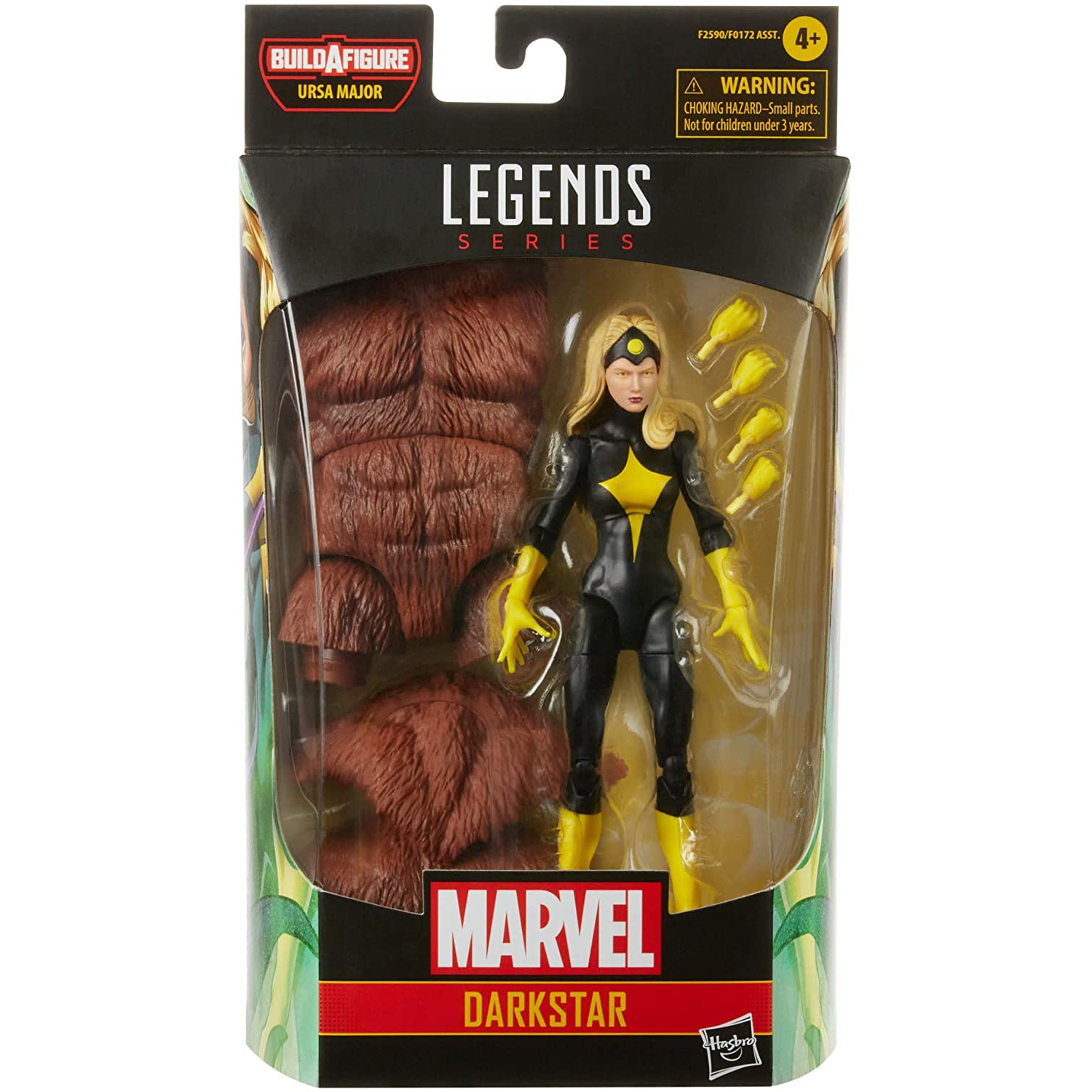 Marvel Legends Iron Man 6 Inch Action Figure BAF URSA Major - Darkstar