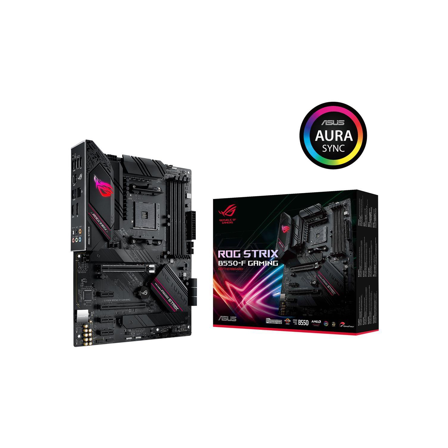 MOTHERBOARD ASUS ROG STRIX B550-F GAMING AM4 AMD B550 SATA 6Gb/s ATX AMD Motherboard