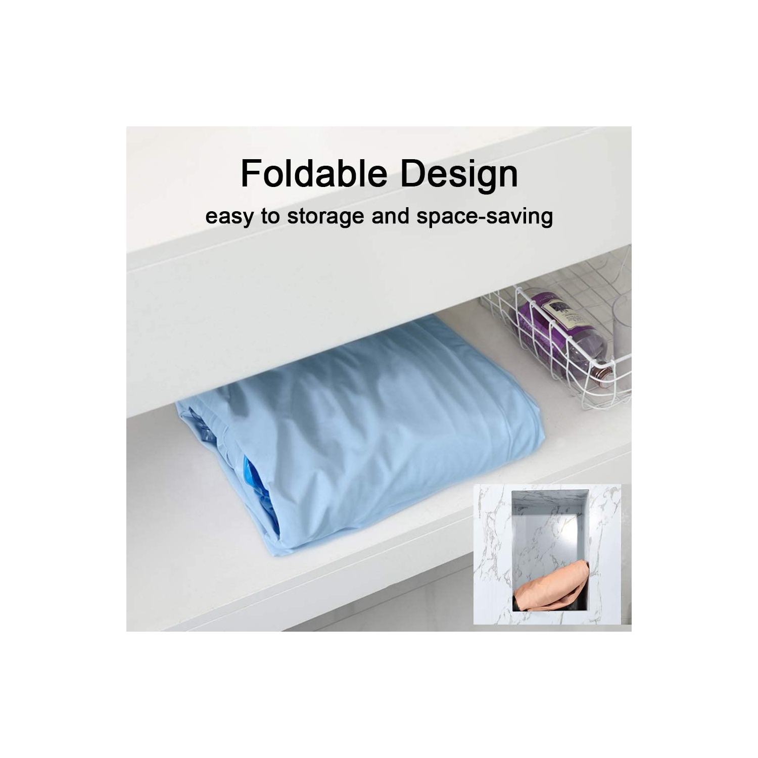 Piscine hors sol, piscine gonflable en un clic pour enfants et adultes en PVC pleine taille avec auvent pour jardin intérieur et extérieur, bleu