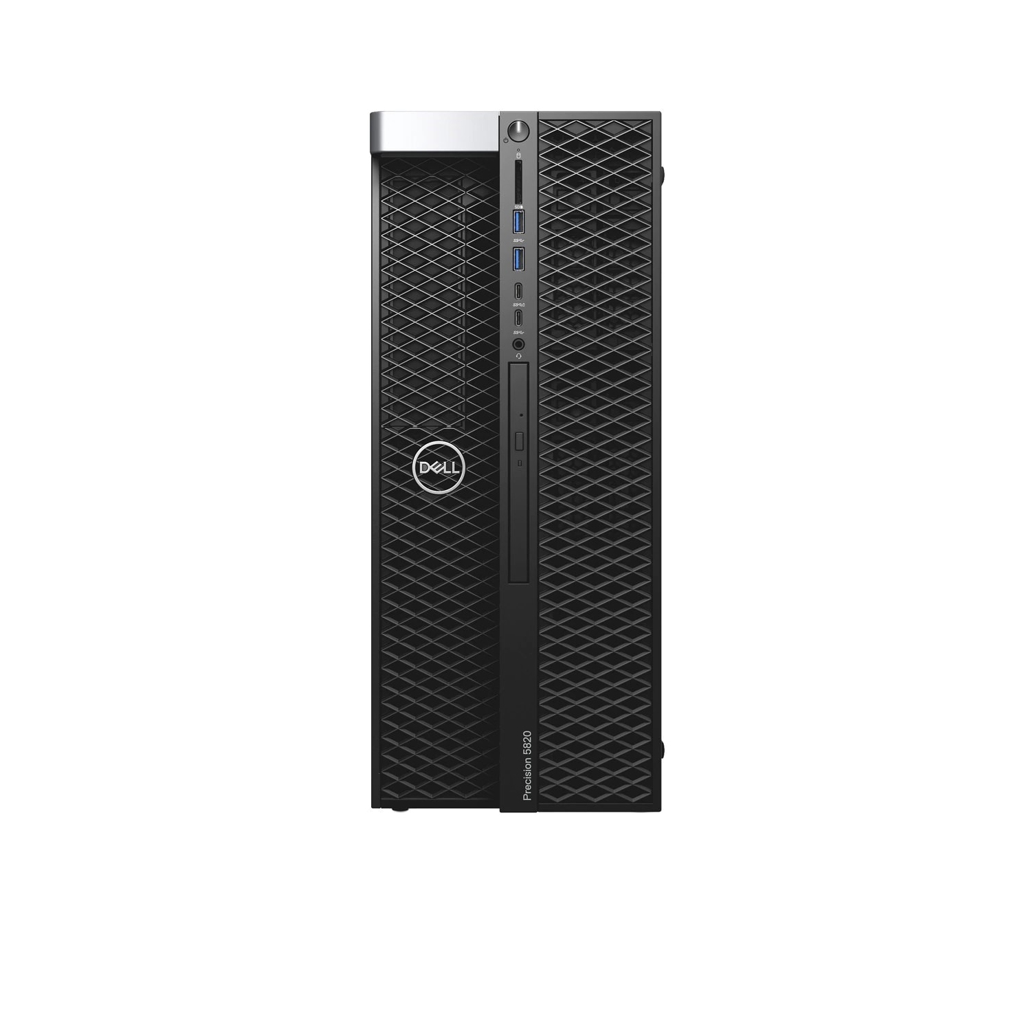 Refurbished (Excellent) - Dell Precision T5820 Workstation Desktop (2018), Core Xeon W, 4TB HDD + 4TB HDD, 32GB RAM, Quadro P2200, 10 Cores @ 4.5 GHz Certified