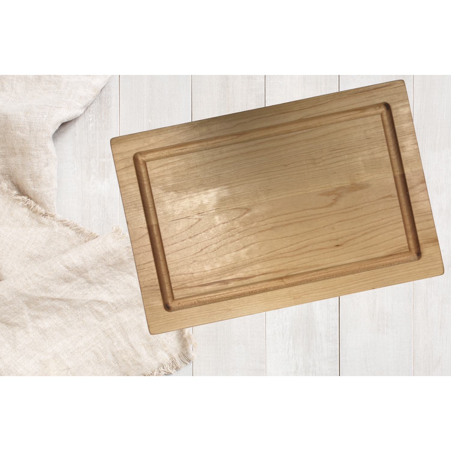 MAXTECH Maple Wood Charcuterie Server