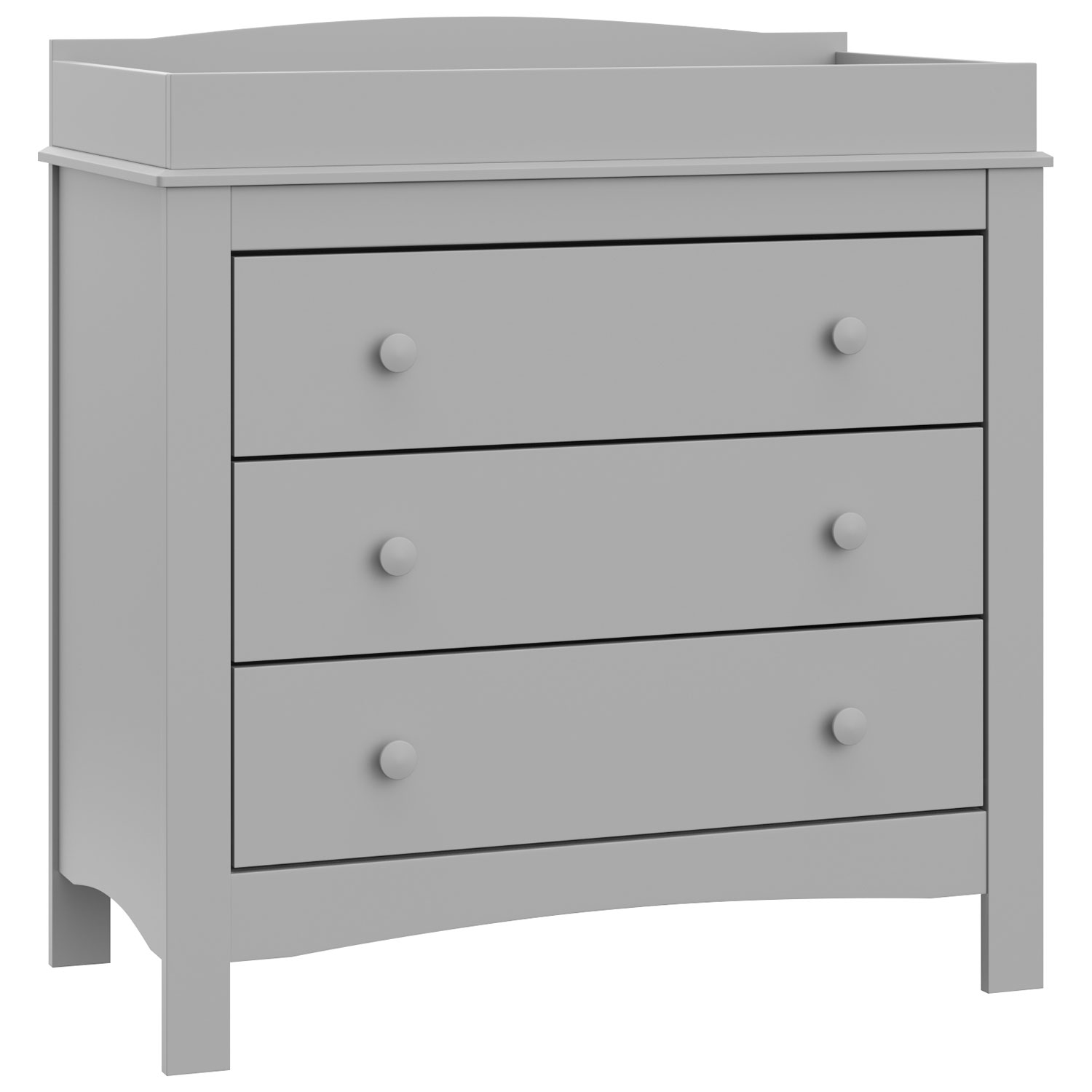 Graco Noah 3-Drawer Changing Table Chest - Pebble Grey