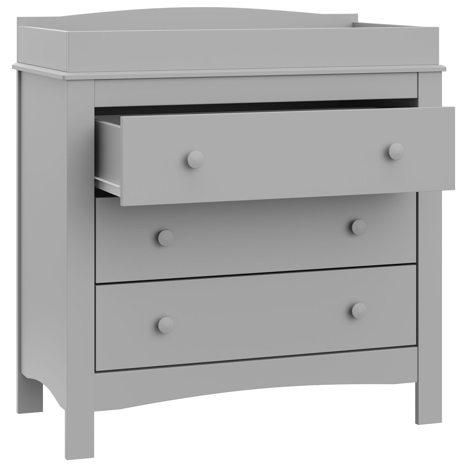 Graco Noah 3-Drawer Changing Table Chest - Pebble Grey