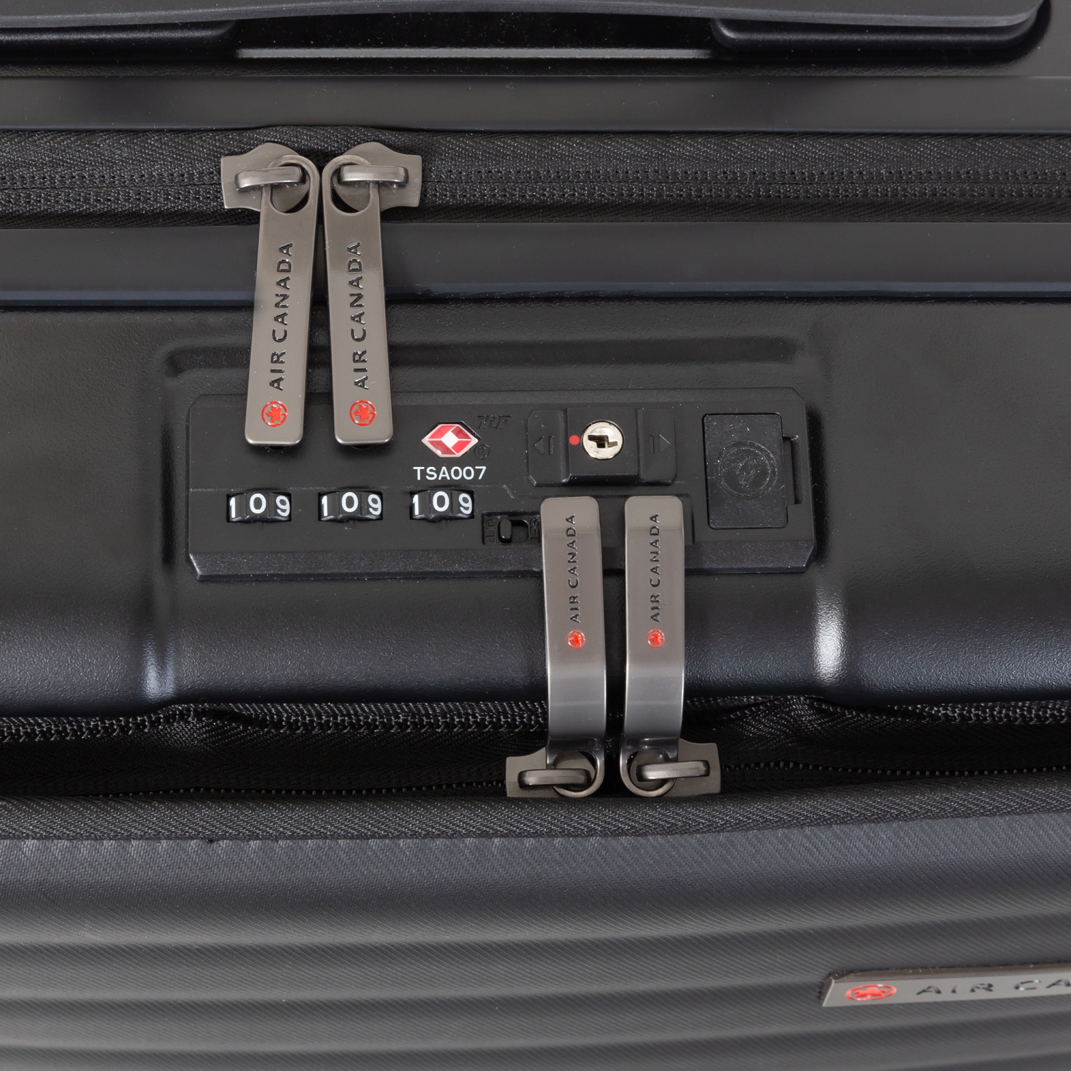 Air Canada Hybrid Spinner Rolling Luggage 21 Inch Hardside Carry-on Suitcase