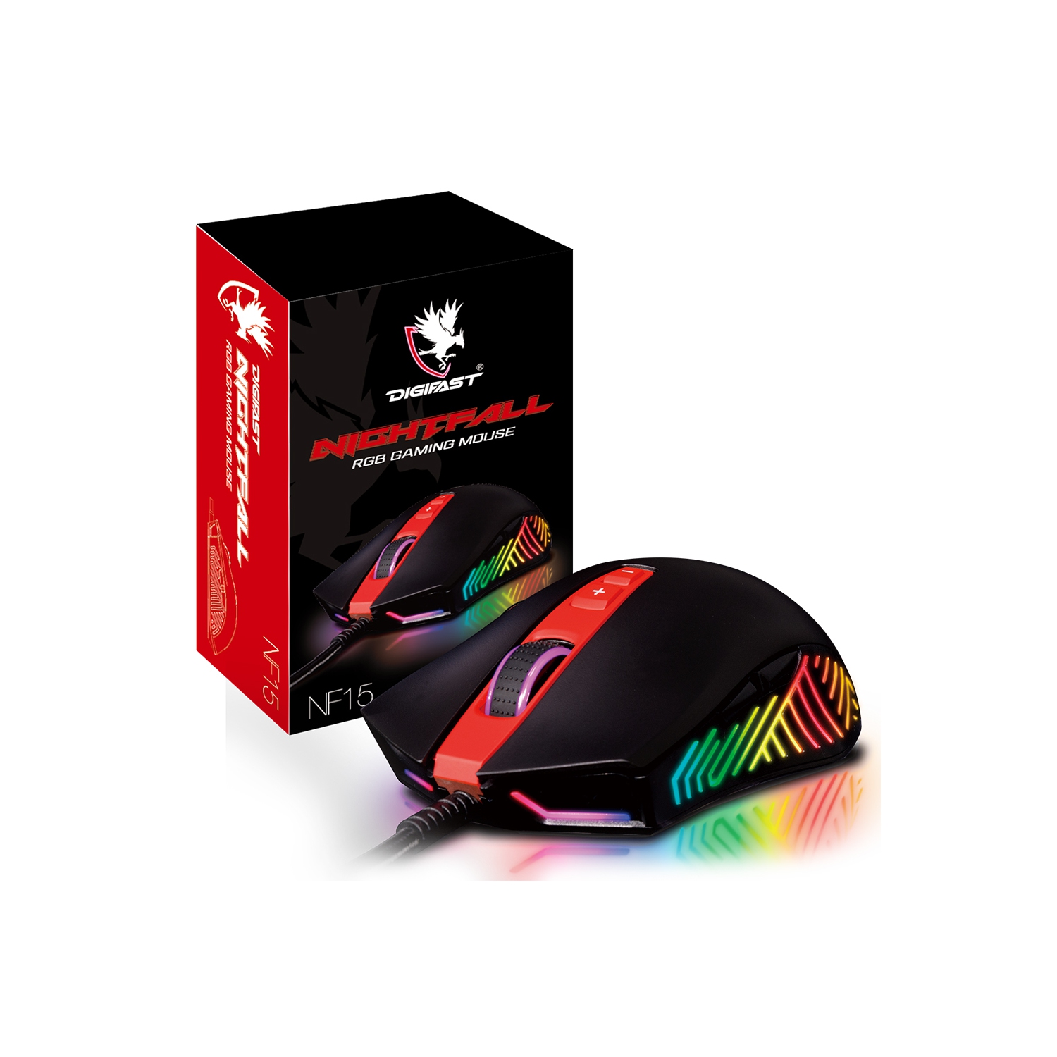 Digifast Nightfall RGB Gaming Mouse NF15