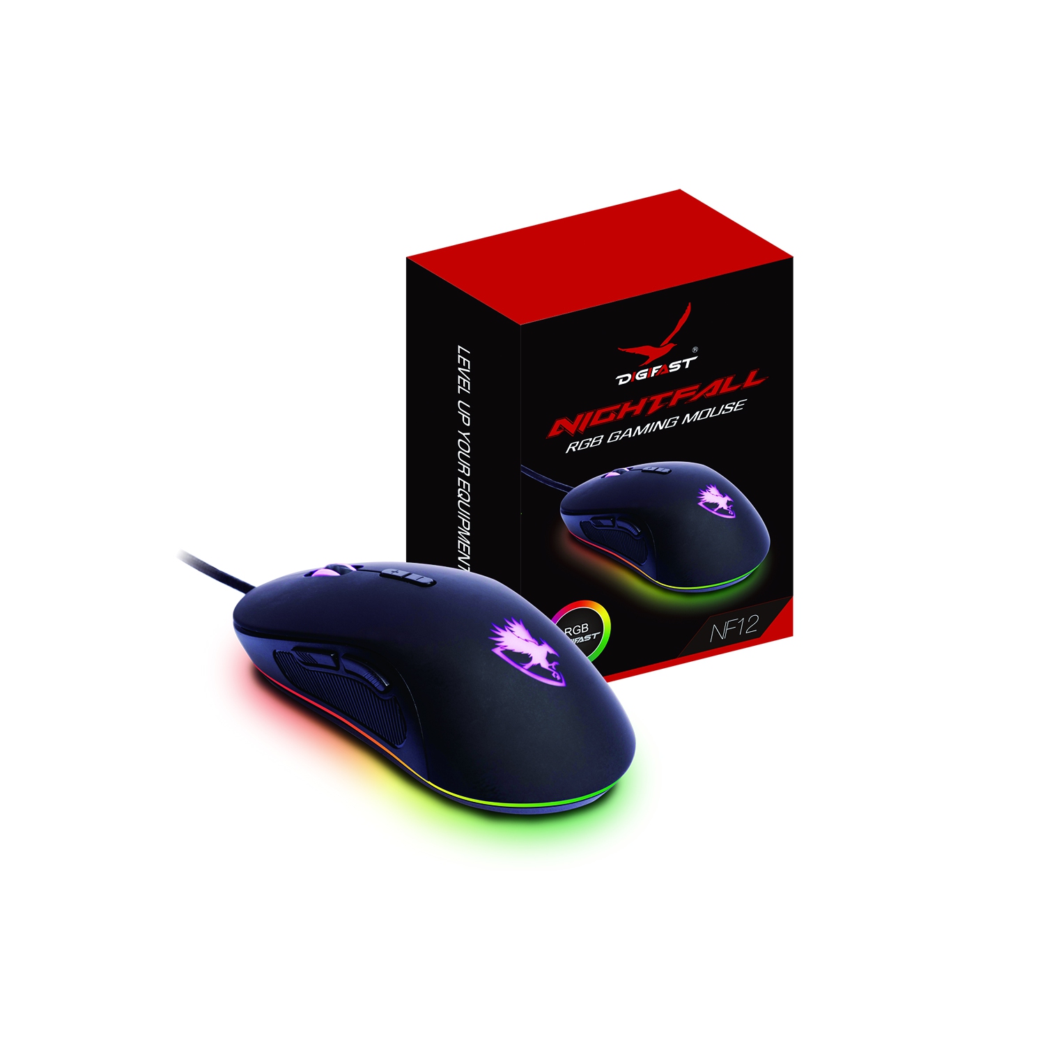 Digifast Nightfall RGB Gaming Mouse NF12