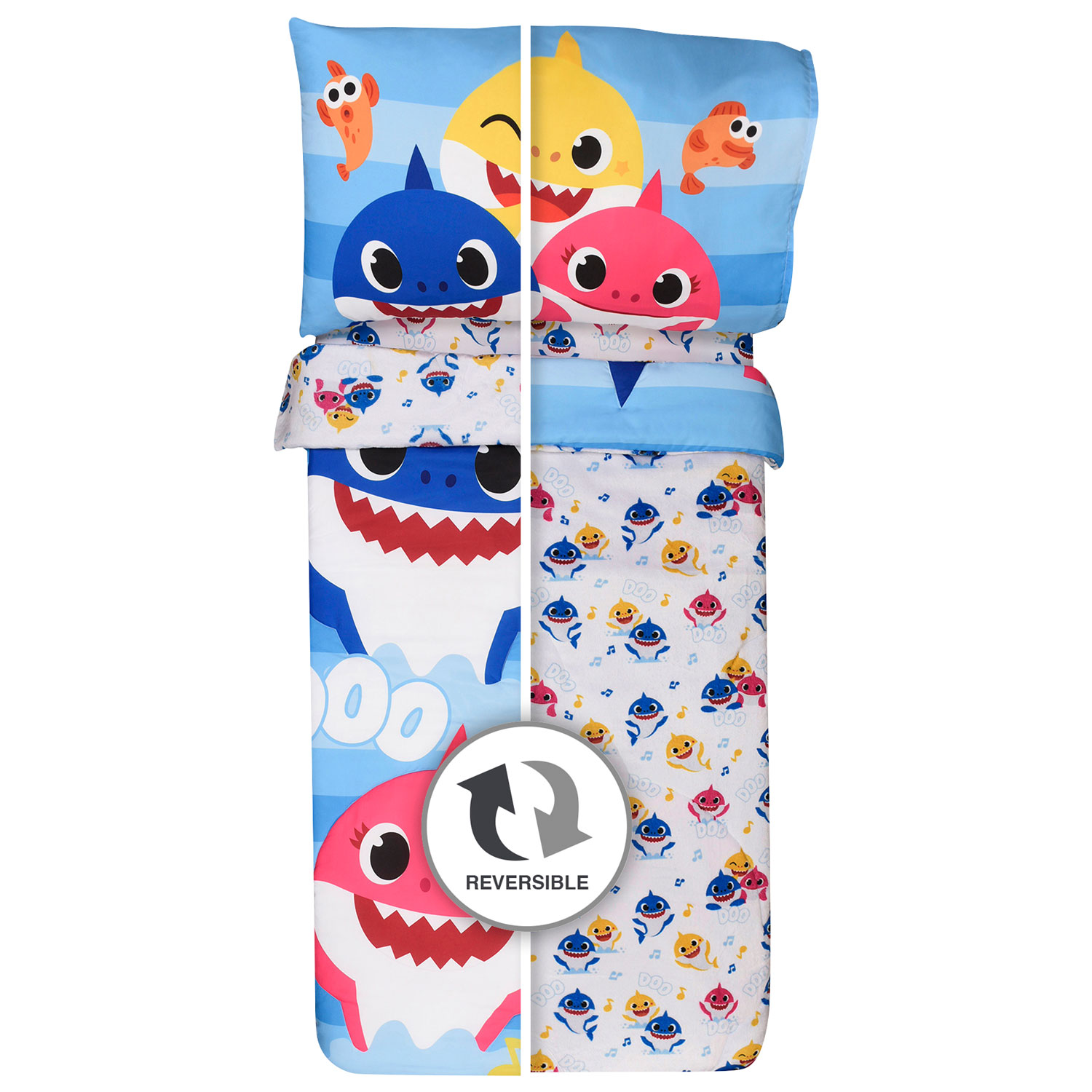 Nemcor 3-Piece Bedding Set - Crib - Baby Shark