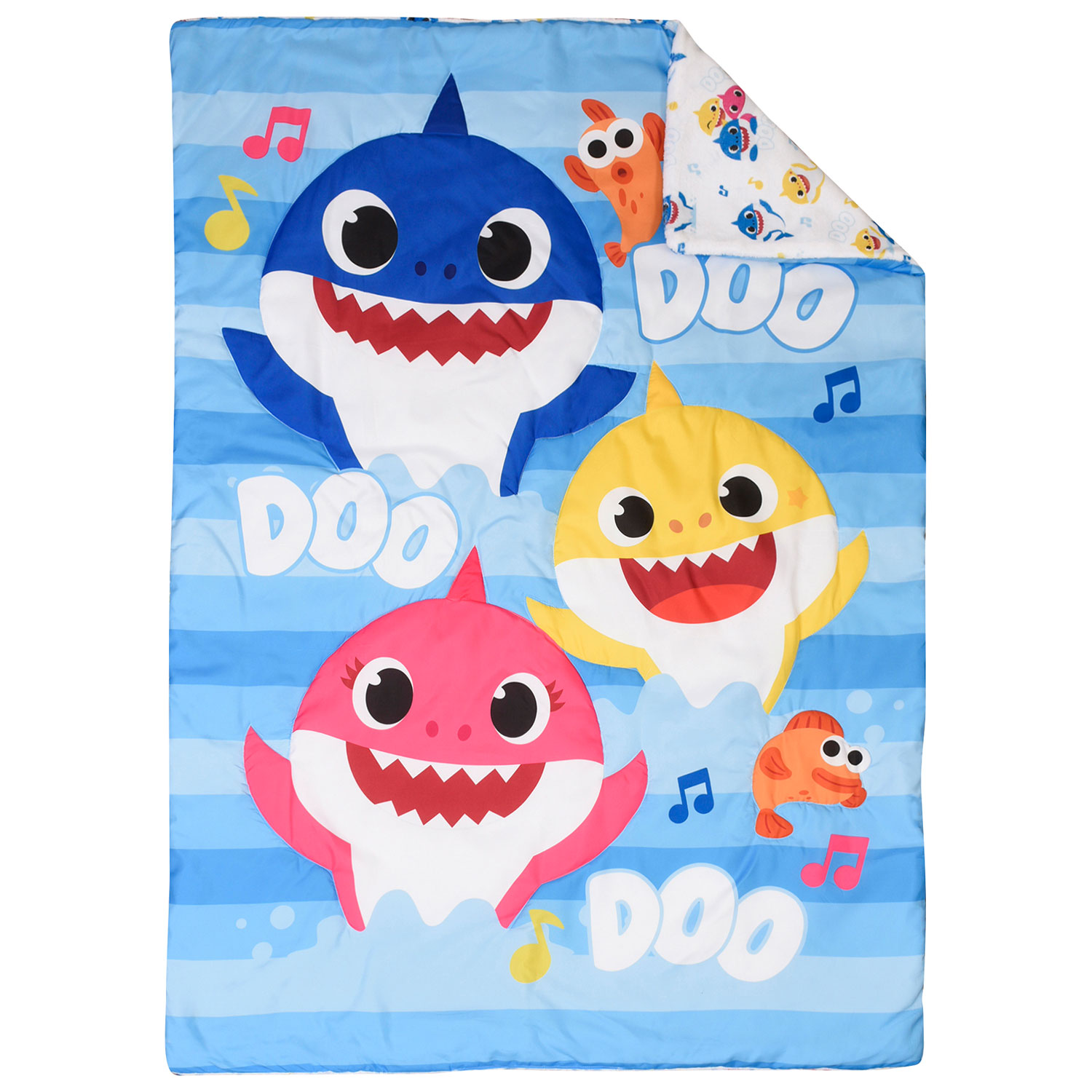 Nemcor 3-Piece Bedding Set - Crib - Baby Shark