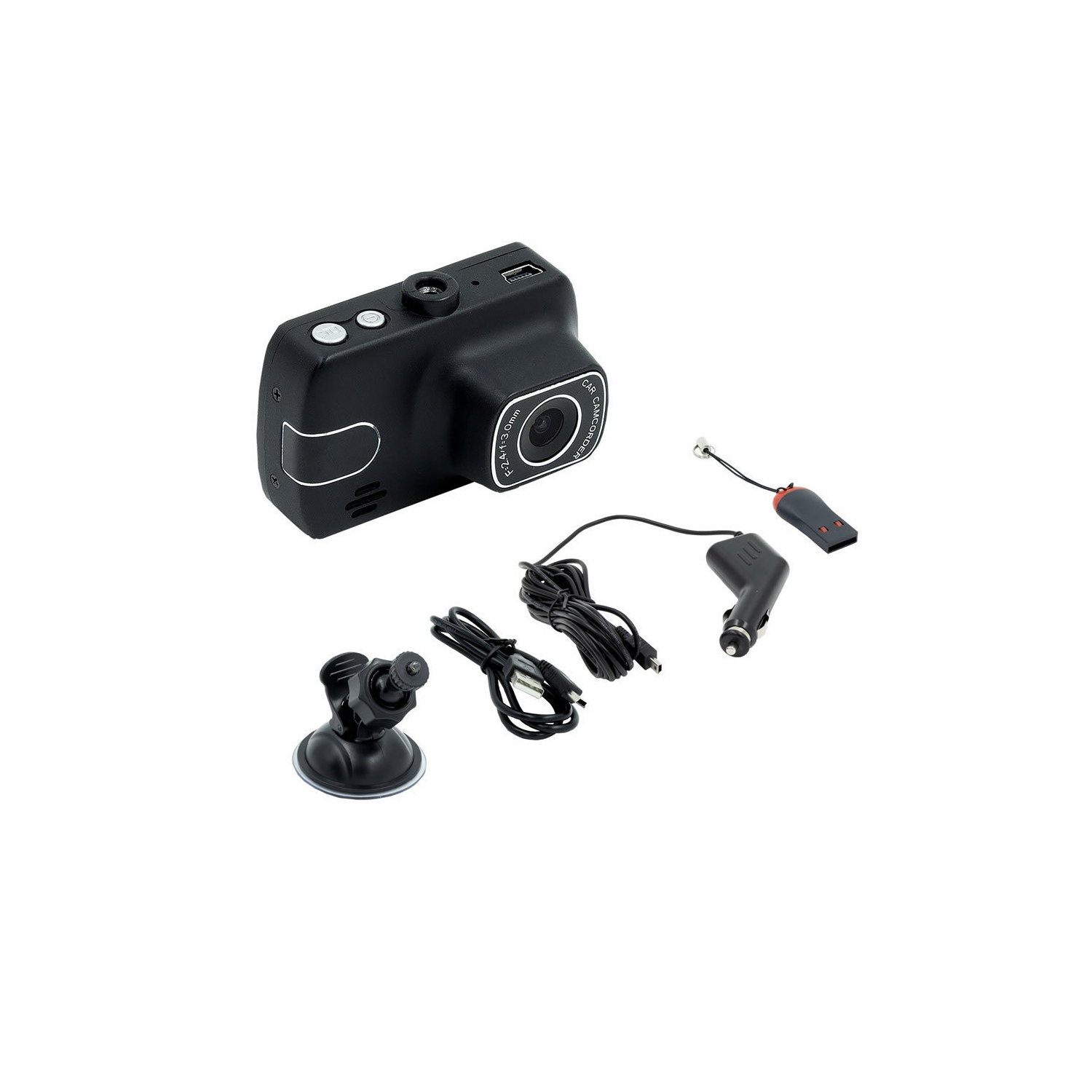 iBEAM TE-DVR-15 1.5" Windshield Mount 720p DVR