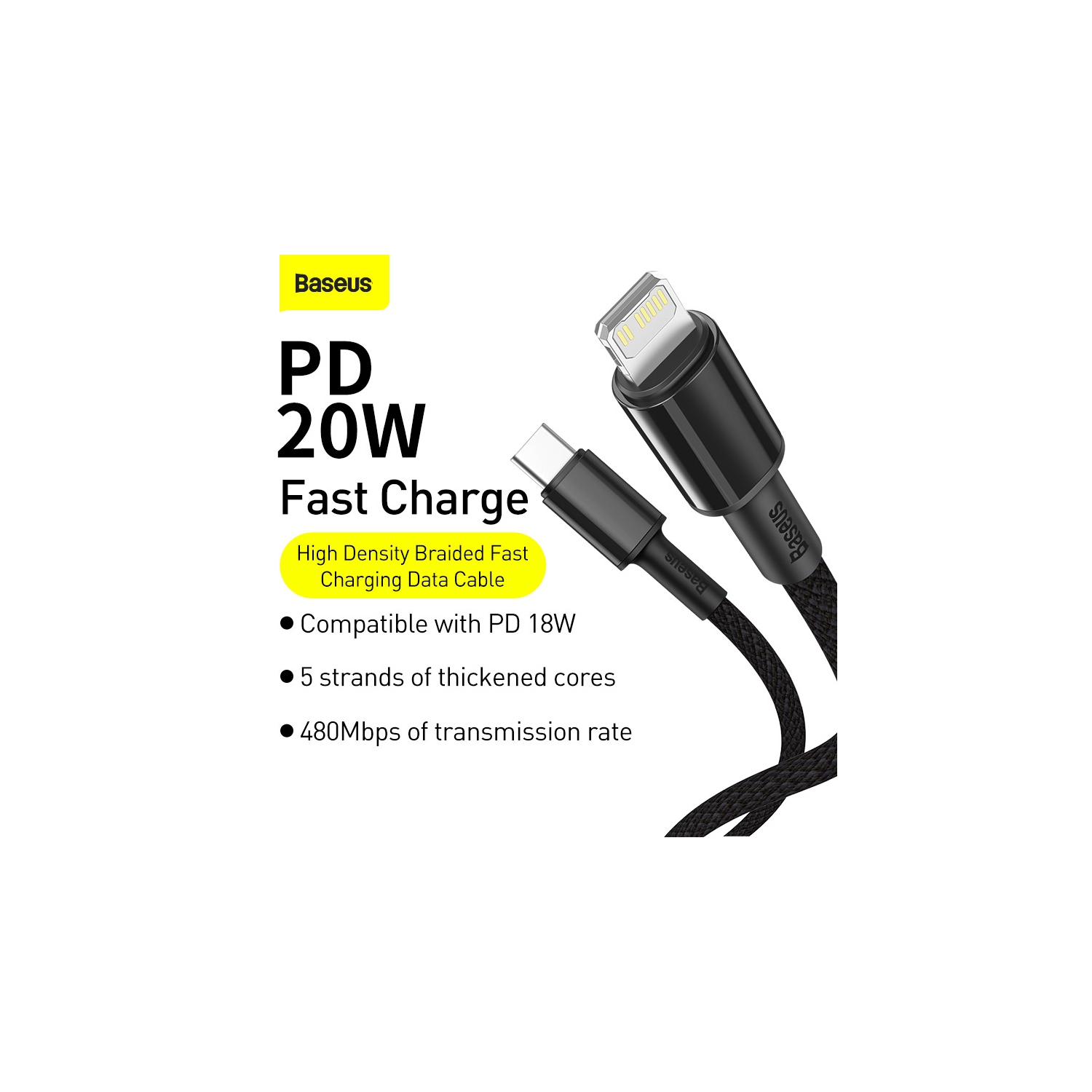 Baseus Type-C to iPhone Cable 20W 1m