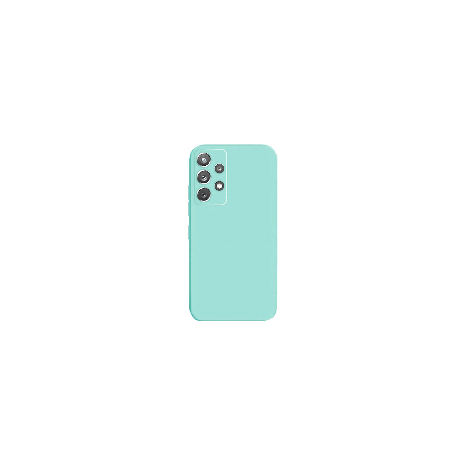 PANDACO Soft Shell Matte Mint Blue Case for Samsung Galaxy A52