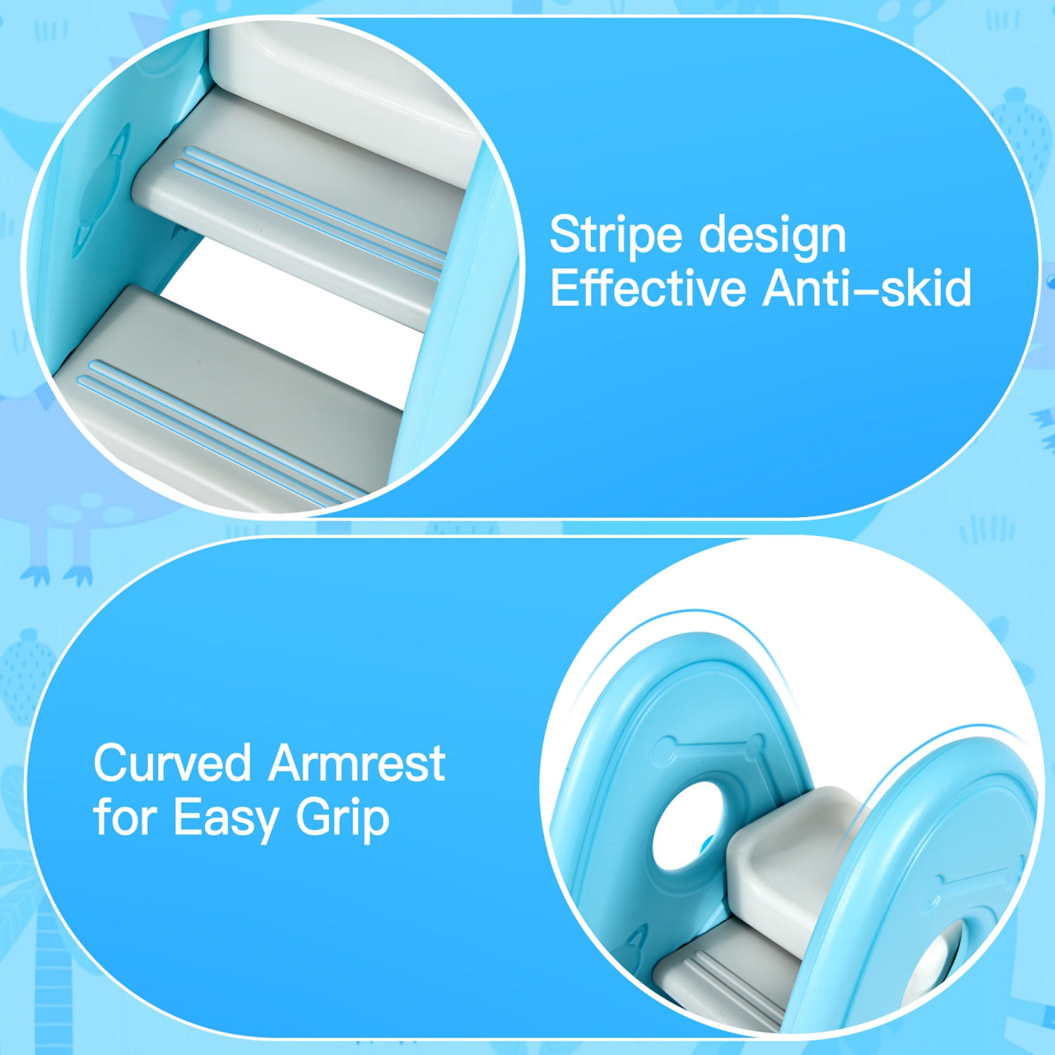 Costway Freestanding Baby Slide Indoor First Play Climber Slide Set for Boys Girls