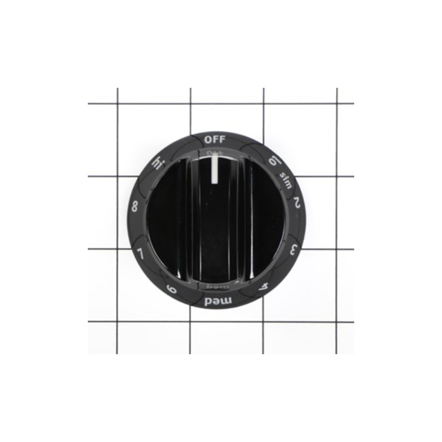 316544007 OEM Frigidaire Range Burner Control Knob