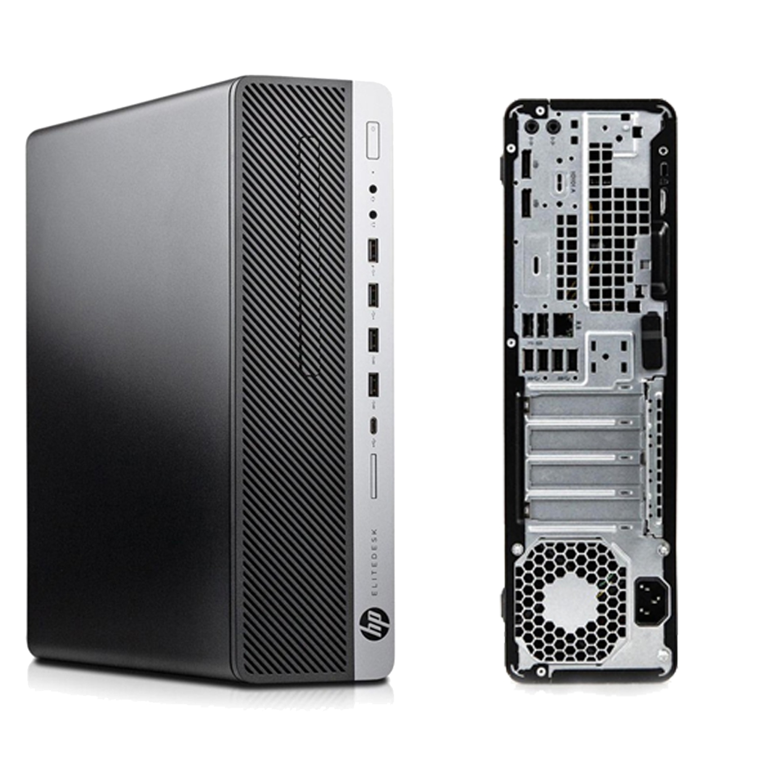 Refurbished (Good) - HP EliteDesk 600 G3 SFF Desktop Computer Intel Core i5 6500@3.2GHz 32GB DDR4 RAM 512GB SSD Windows 10 Home Keyboard and Mice WiFi HDMI