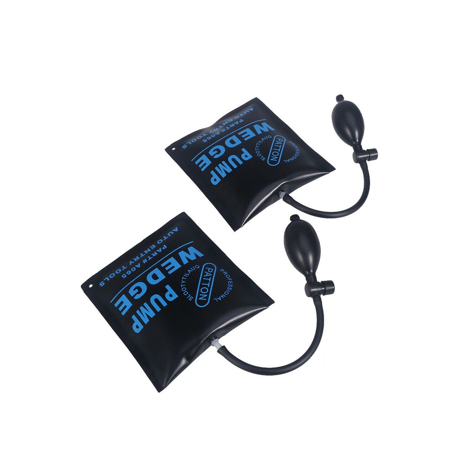 ISTAR 2pcs 170 * 150mm Locksmith Supplies Pump New Air Wedge Pump Up Bag Car Door Window Frame Fitting Install Shim Wedge Tools Set