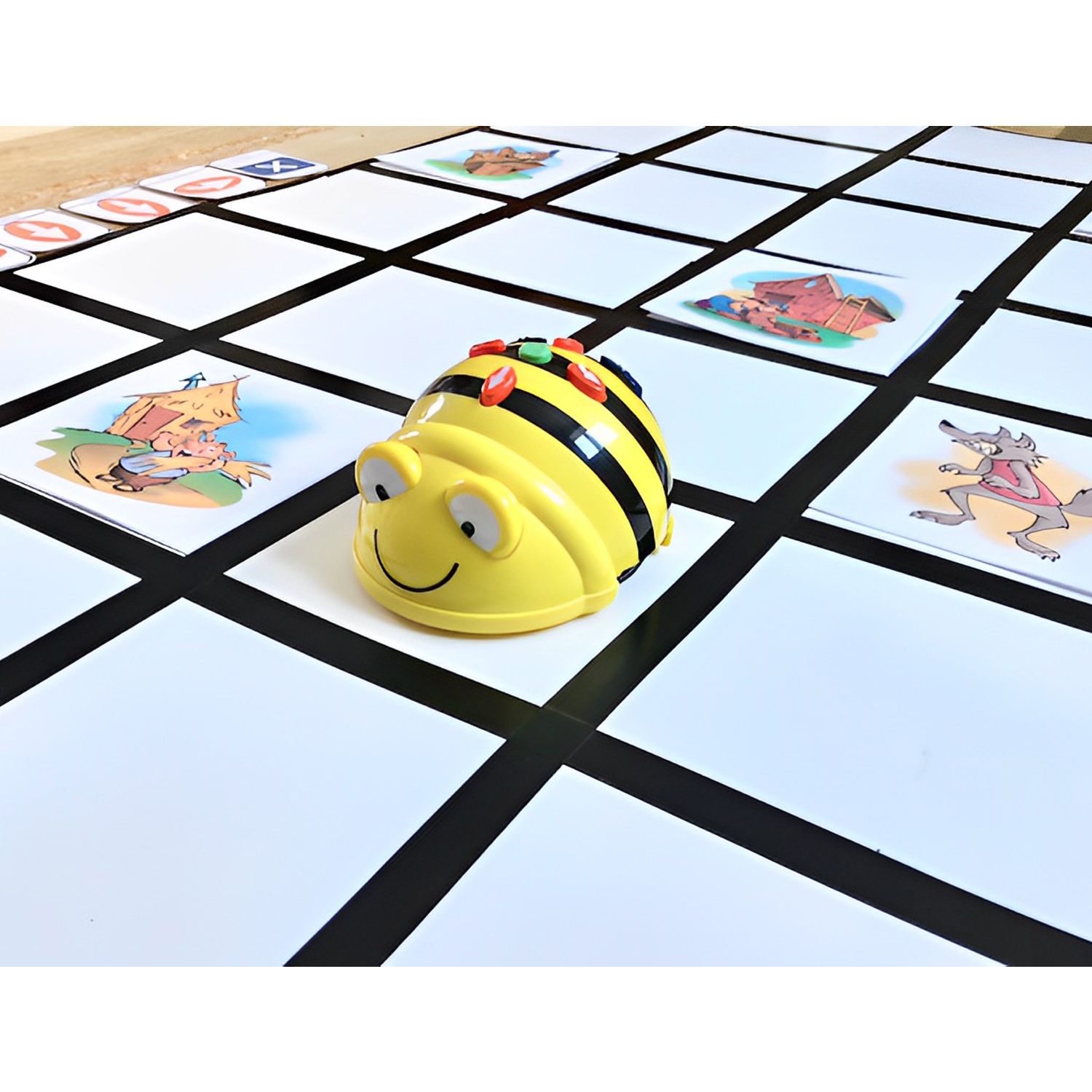 TTS Bee-Bot and Blue-Bot See and Say Educational Interactive Programmable Floor Robots Bundle, Teaching and Learning Coding Toys for Kids