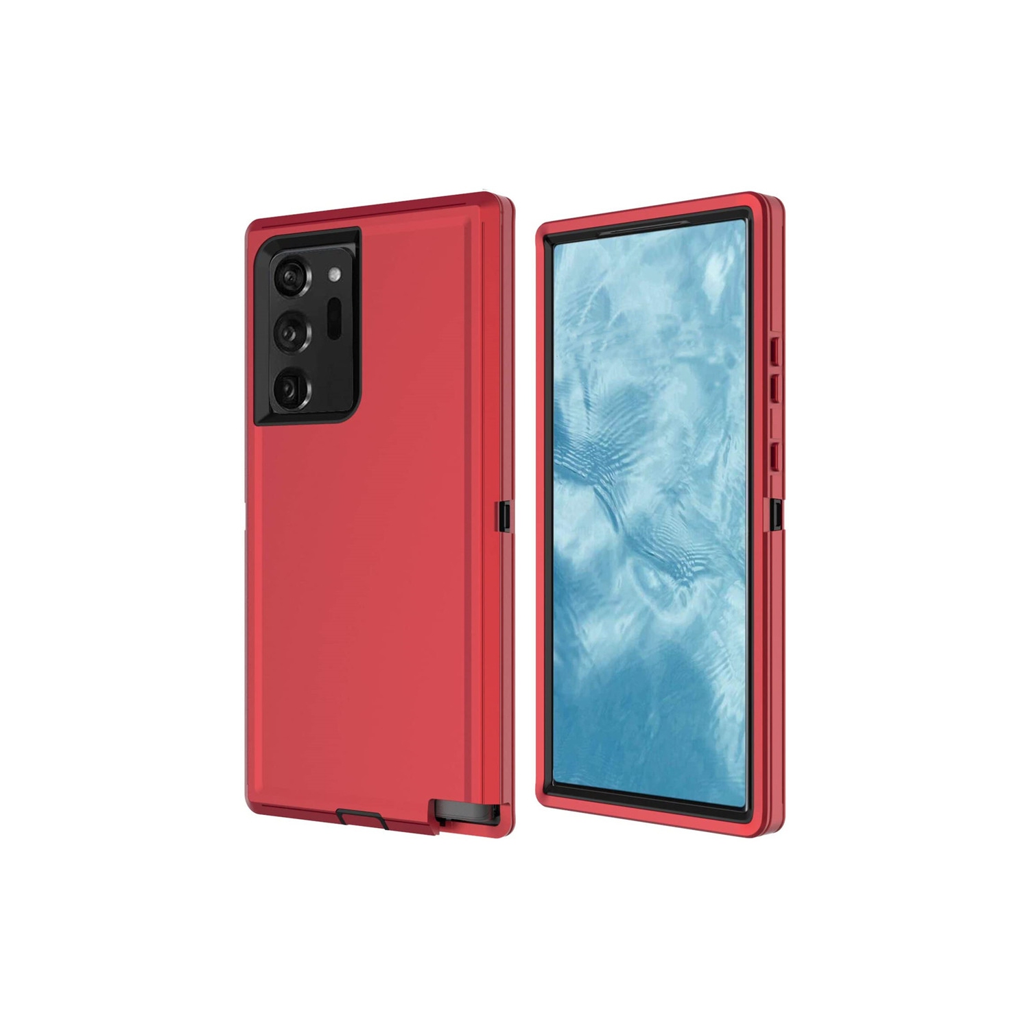 【CSmart personnalisé personnalisé de protection contre les chutes triple de 3 couches, étui rigide antichoc robuste Defender pour Galaxy Note 20