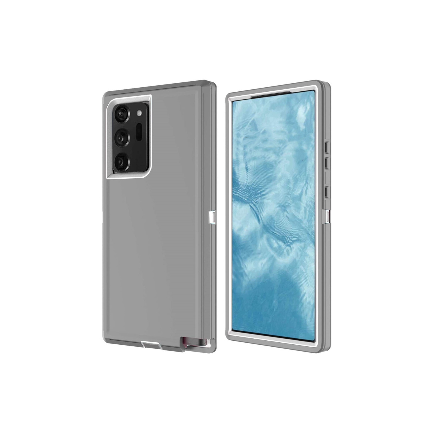 【CSmart personnalisé personnalisé de protection contre les chutes triple de 3 couches, étui rigide antichoc robuste Defender pour Galaxy Note 20