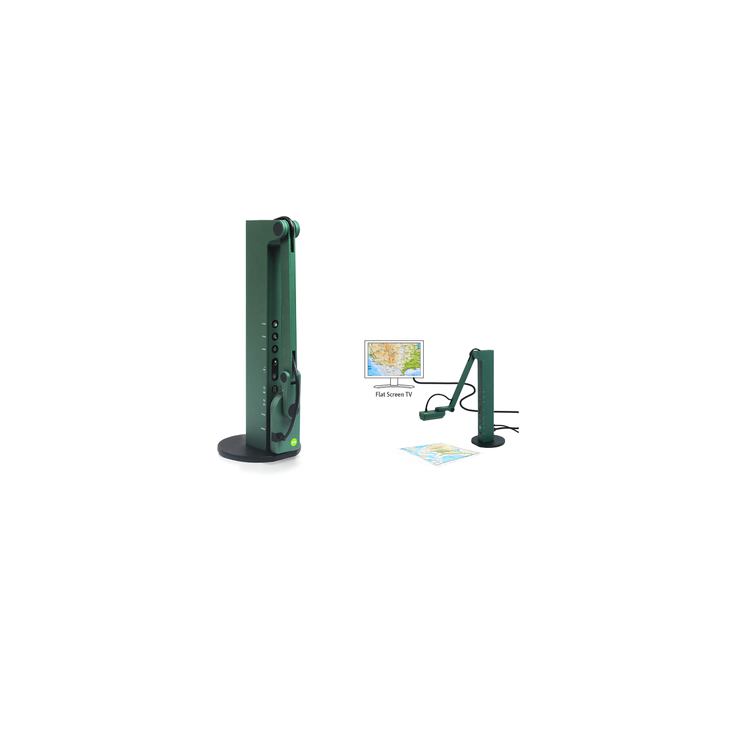 IPEVO VZ-R HDMI/USB Dual Mode 8 MP Document Flexible Portable Camera / Webcam,Video Recorder, Visual Presenter with focusing lens