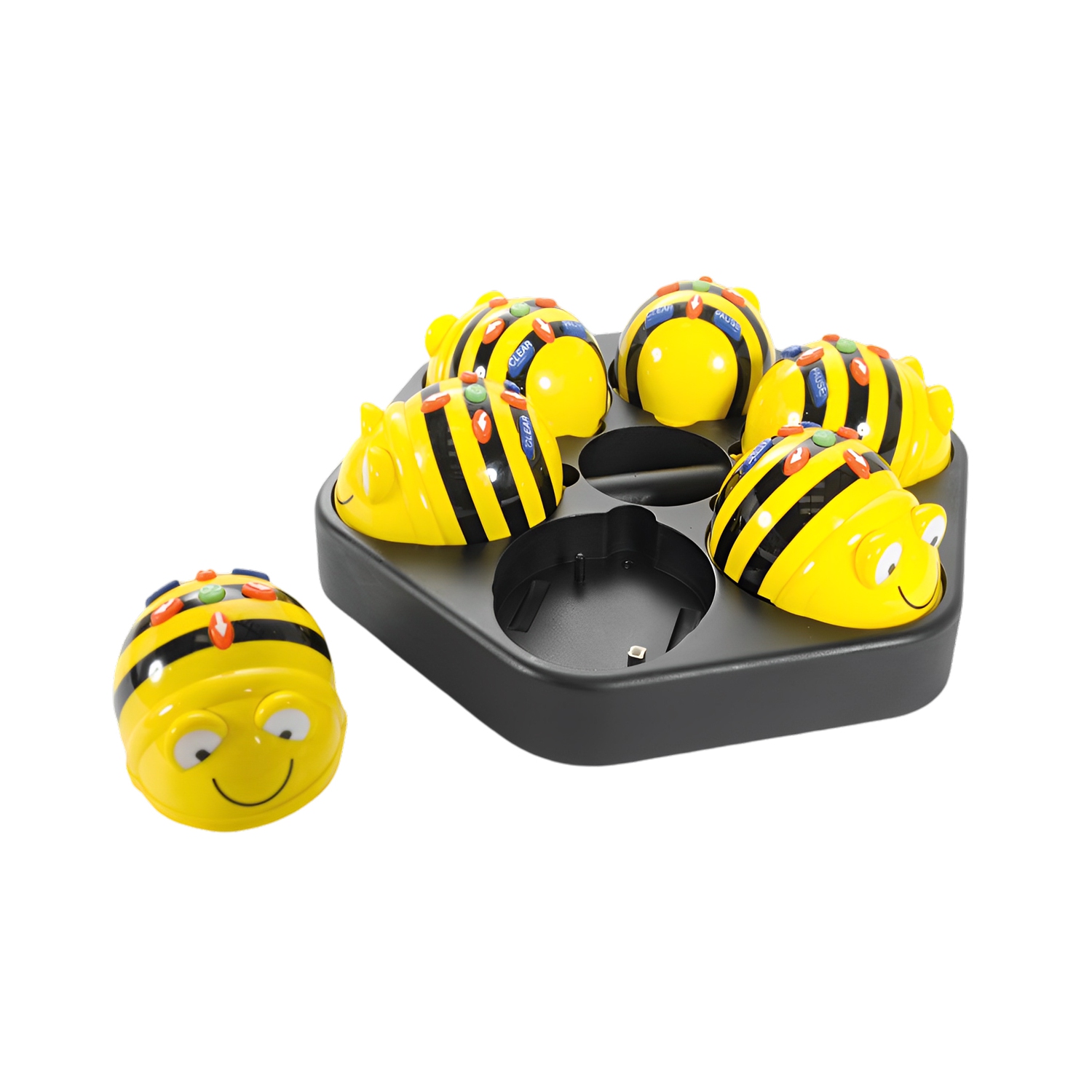 TTS Bee-Bot Rechargeable Docking Station | Bee-Bot Floor Educational Fun Robot Toy - Programmable Robot Toys for Kids, City Floor Placemats | Above 3