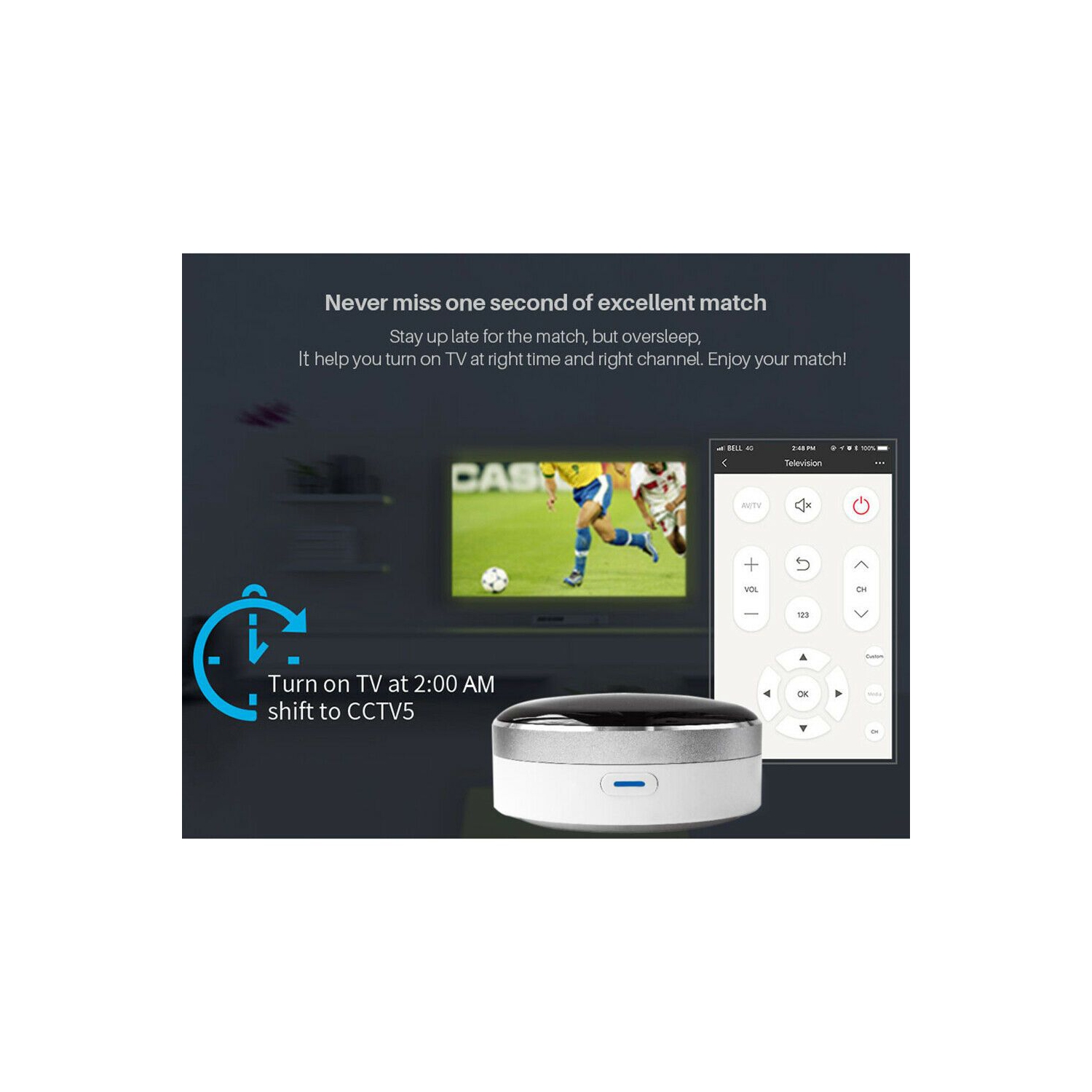 ISTAR Universal pro IR and RF Remote, All in One Hub Code Learning Wi-Fi Remote Control for TV Air Conditioner STB Audio, Curtain Motor, Works with