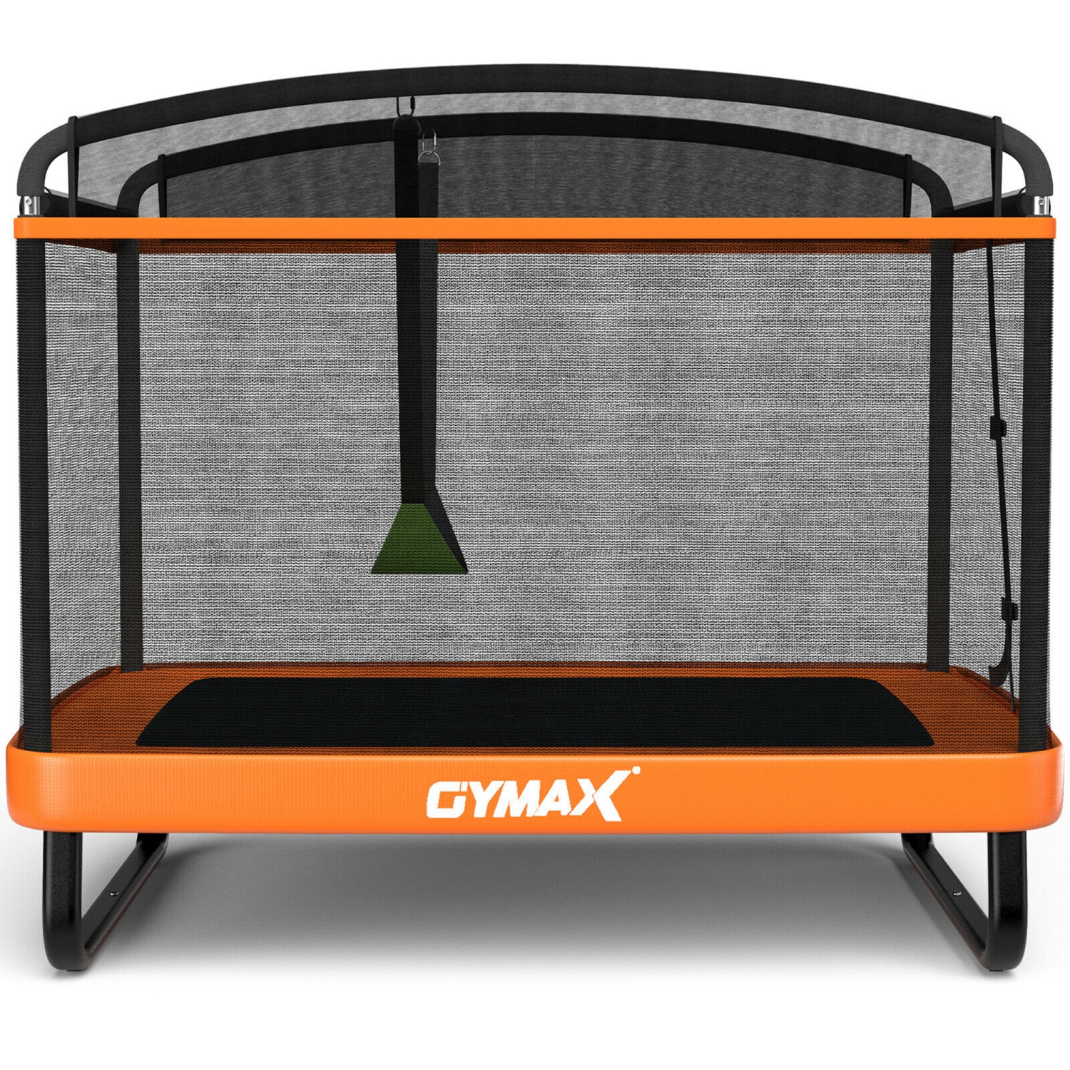 Gymax 6FT Kids Recreational Trampoline W/Swing Safety Enclosure Indoor/Outdoor