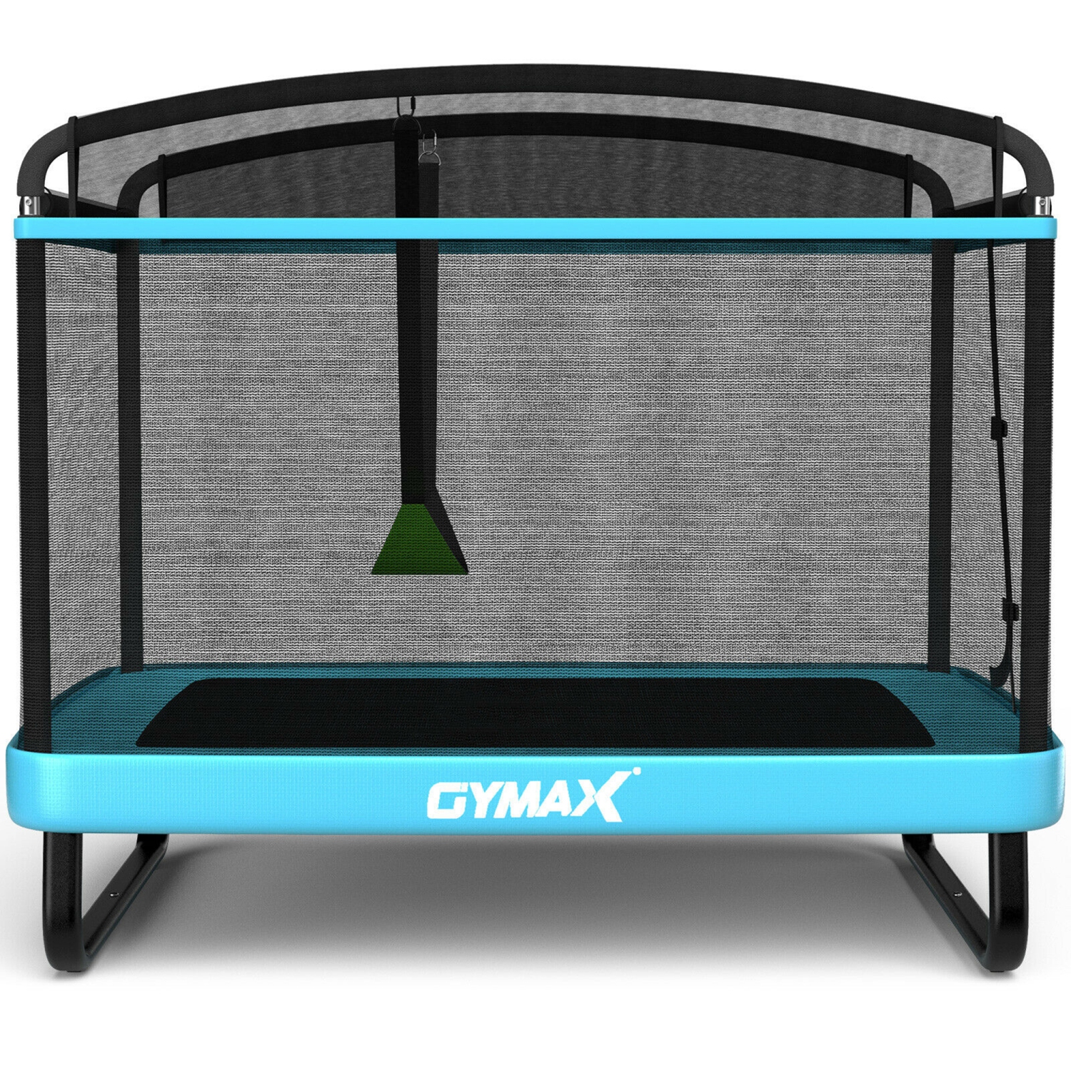 Gymax 6FT Kids Recreational Trampoline W/Swing Safety Enclosure Indoor/Outdoor