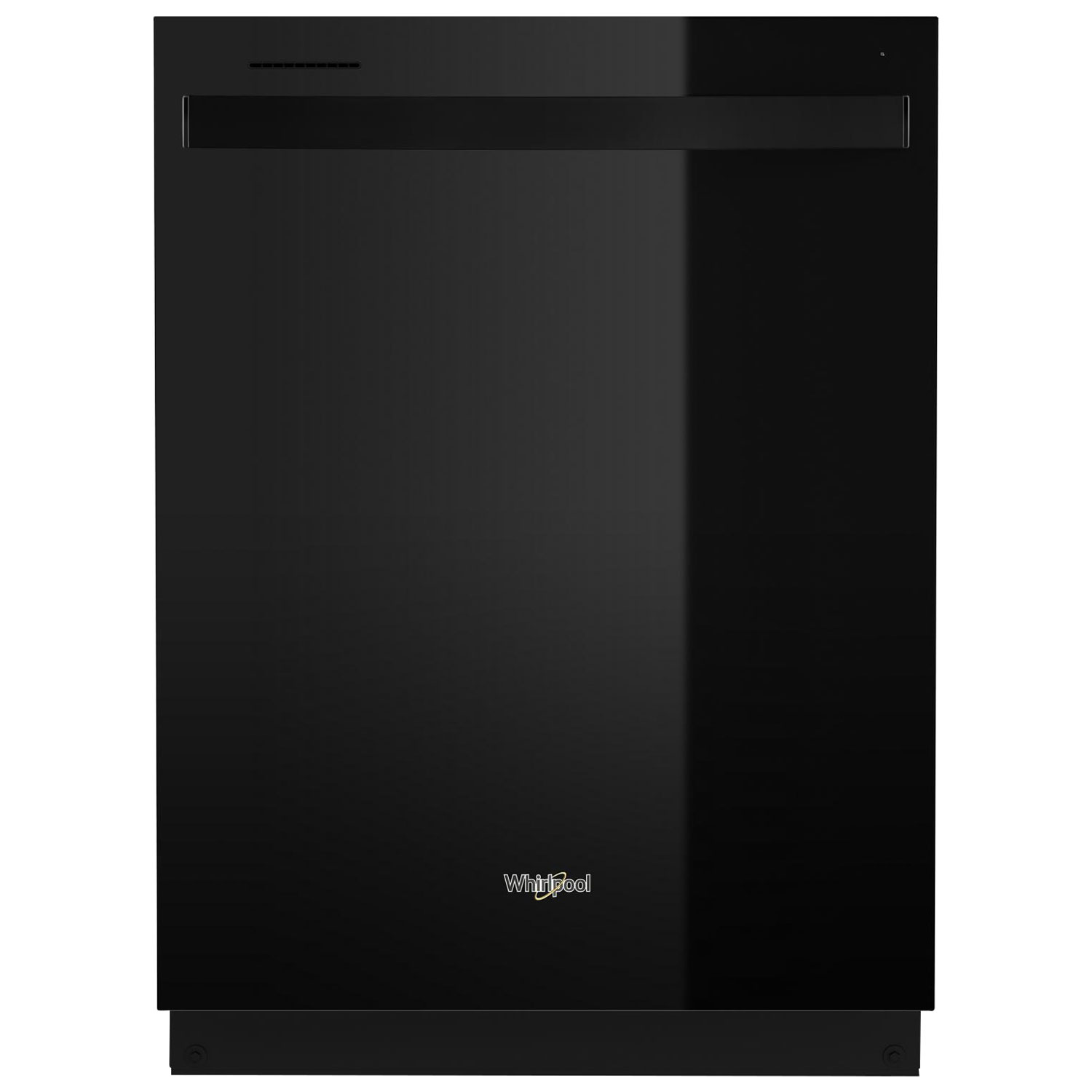 Whirlpool 24" 50dB Built-In Dishwasher with Stainless Steel Tub - Black