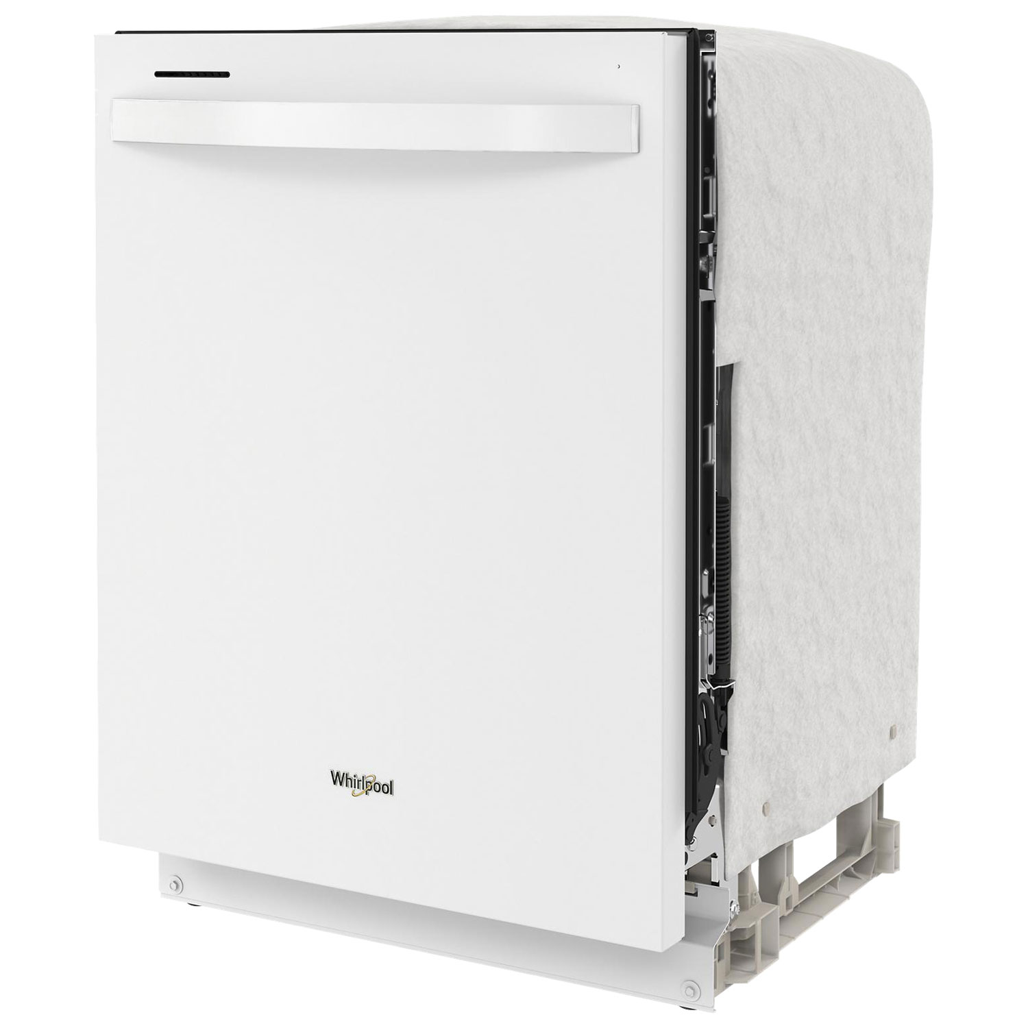 Lave-vaisselle encastrable 24 po 50 dB avec cuve en inox de Whirlpool - Blanc