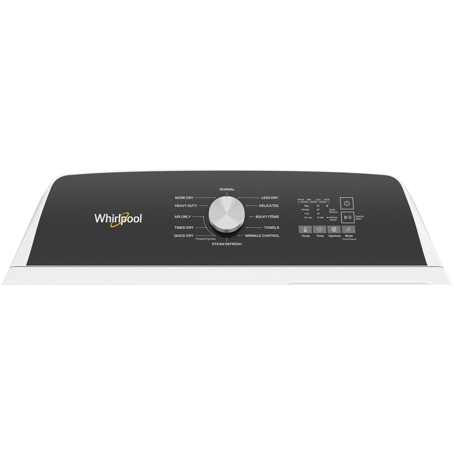 Whirlpool 7.0 Cu. Ft. Electric Steam Dryer - White