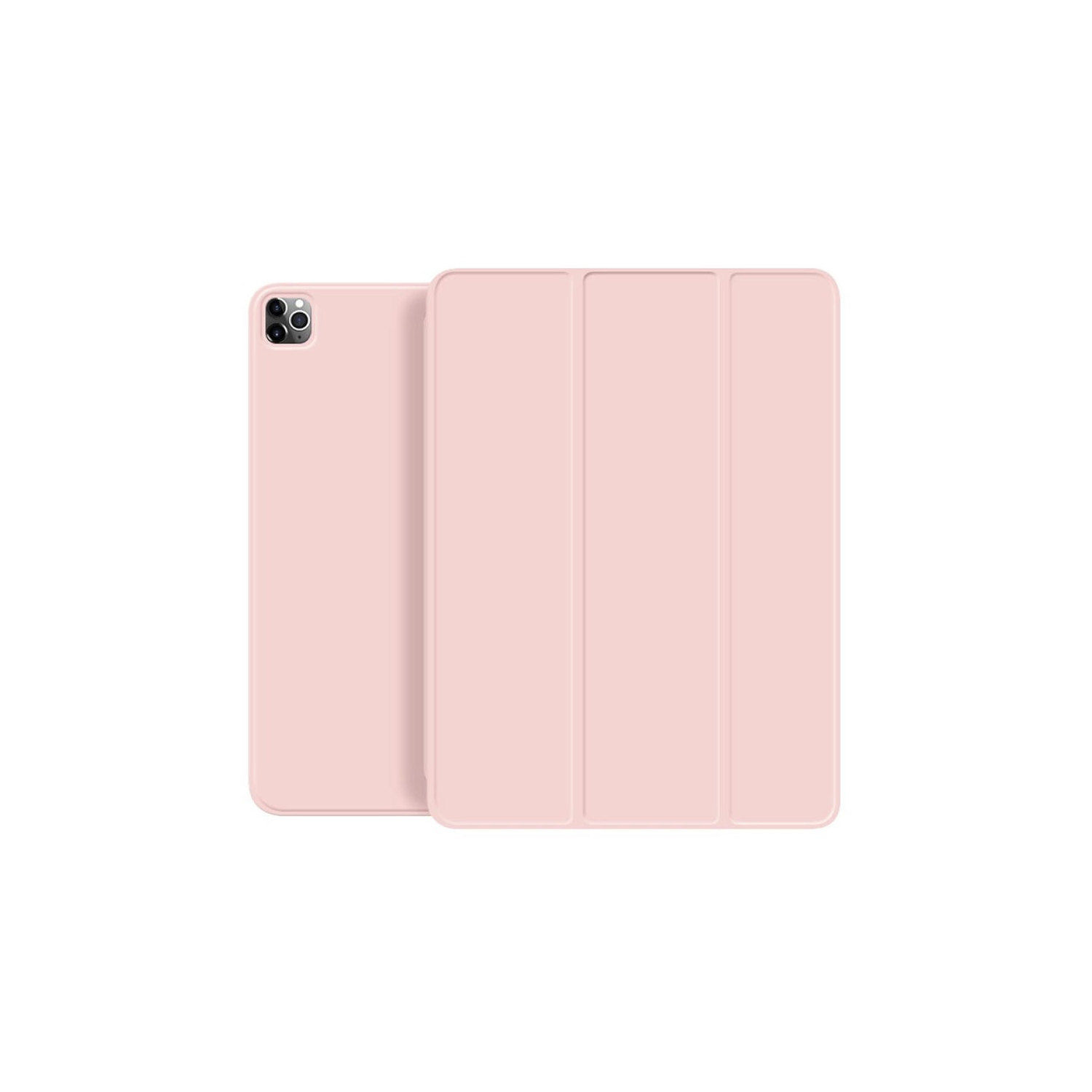 iPad Pro 11" 2020 Leather Shockproof Case with Pencil Holder - PrimeCables® - Pink