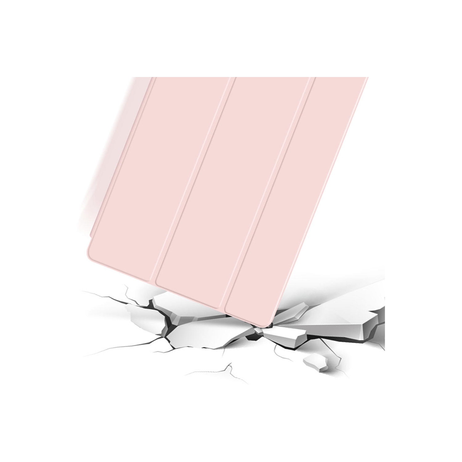 iPad Pro 11" 2020 Leather Shockproof Case with Pencil Holder - PrimeCables® - Pink