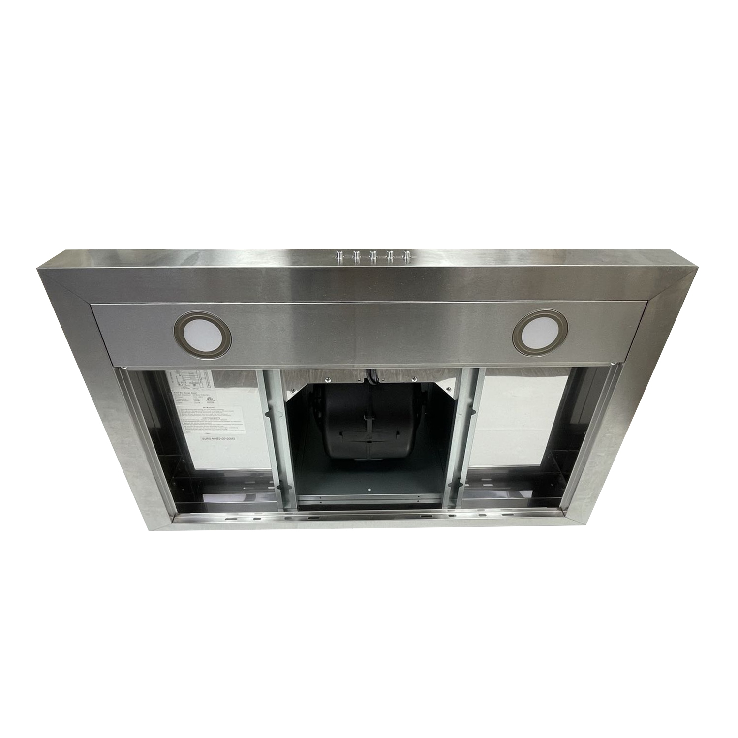 NOUVELLE hotte murale EN acier inoxydable 30 pi3/min DE 800 po EURO-NWZ01