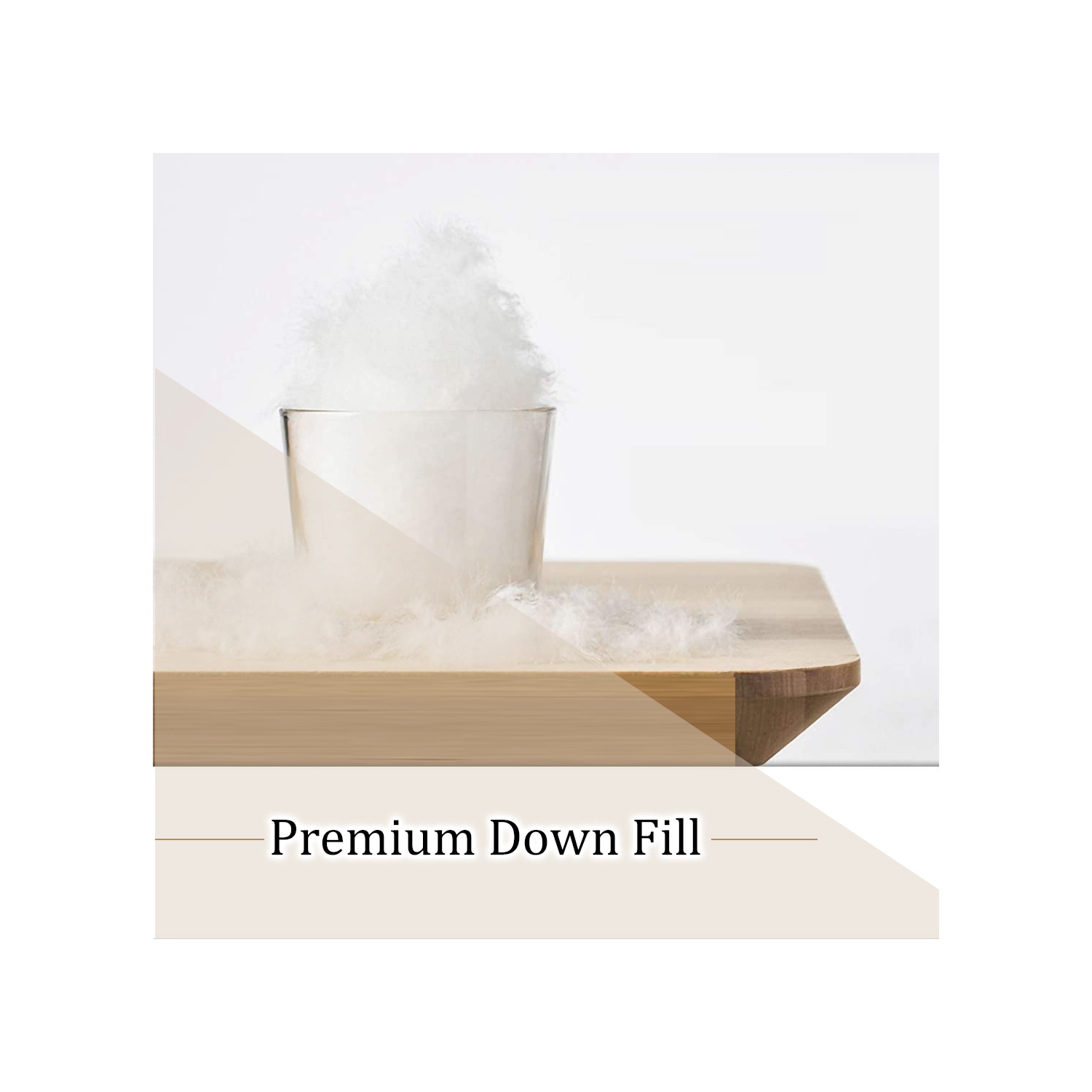 Highland Feather pouvoir gonflant 725 rembourrage en oreiller d'oie blanche De Hutterite pur coton 700 fils Carmel Soutien doux et confortable, doux,