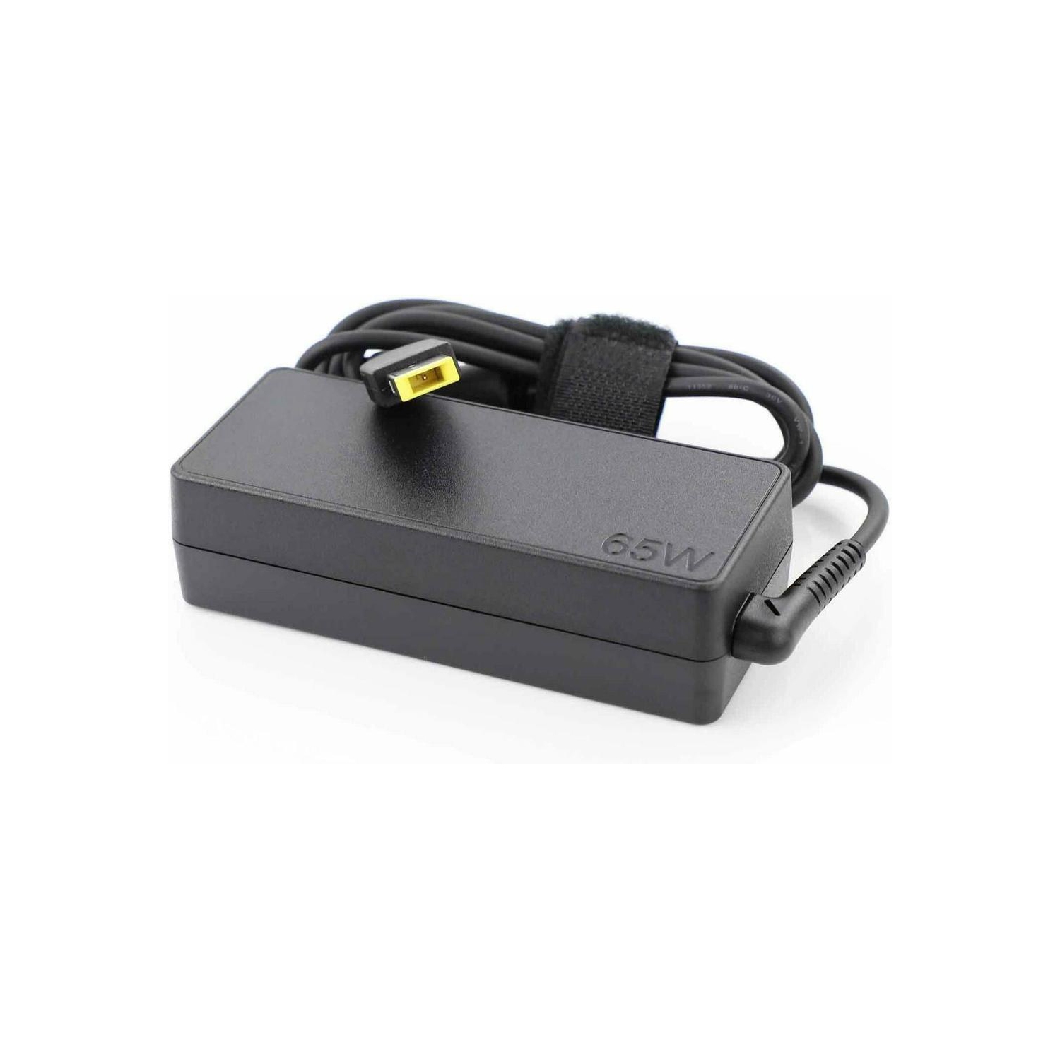 Nouveau véritable adaptateur secteur Lenovo 65W 20V 3.25A Square Slim Tip