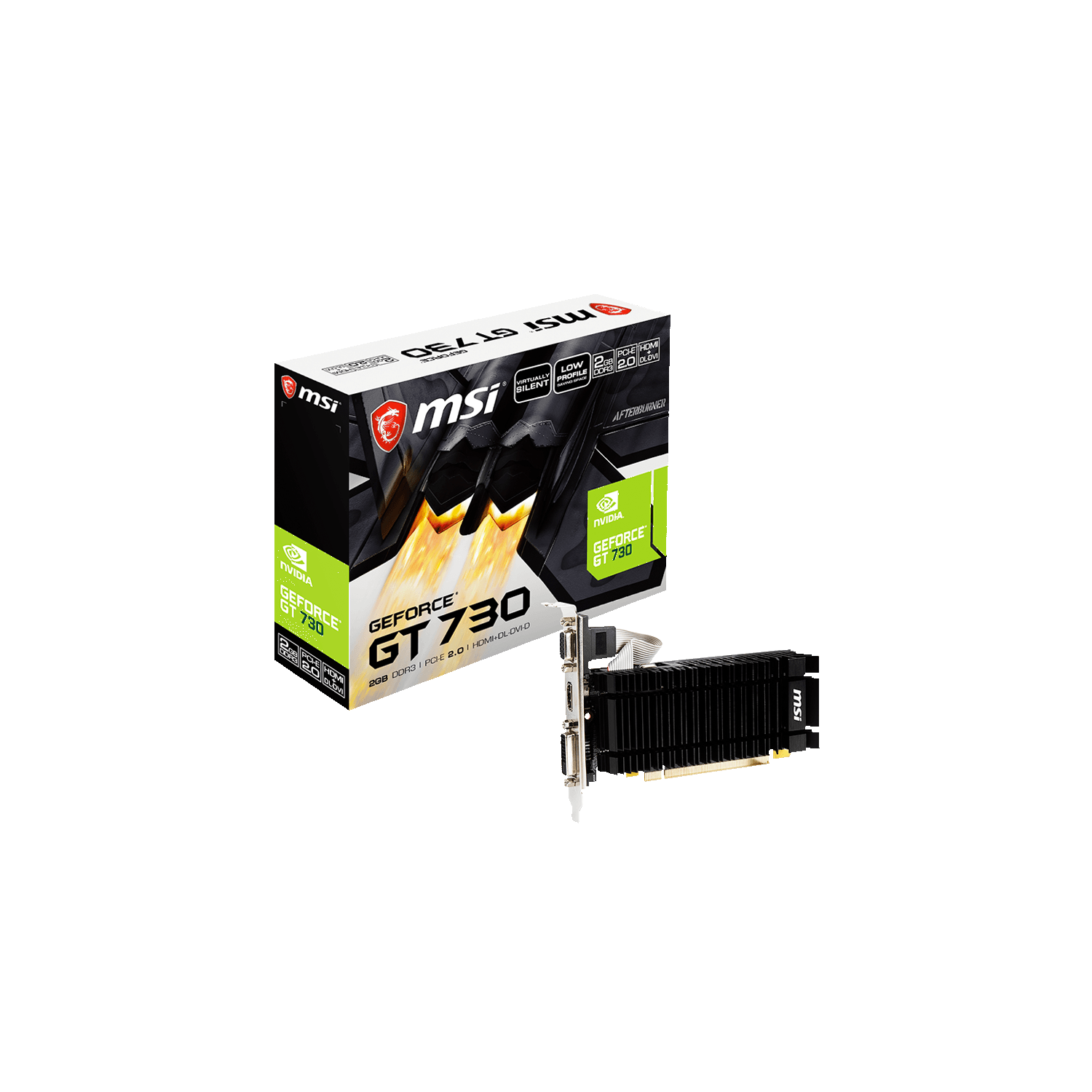 MSI GeForce GT730 2GB OC Edition PCI-Express Video Card