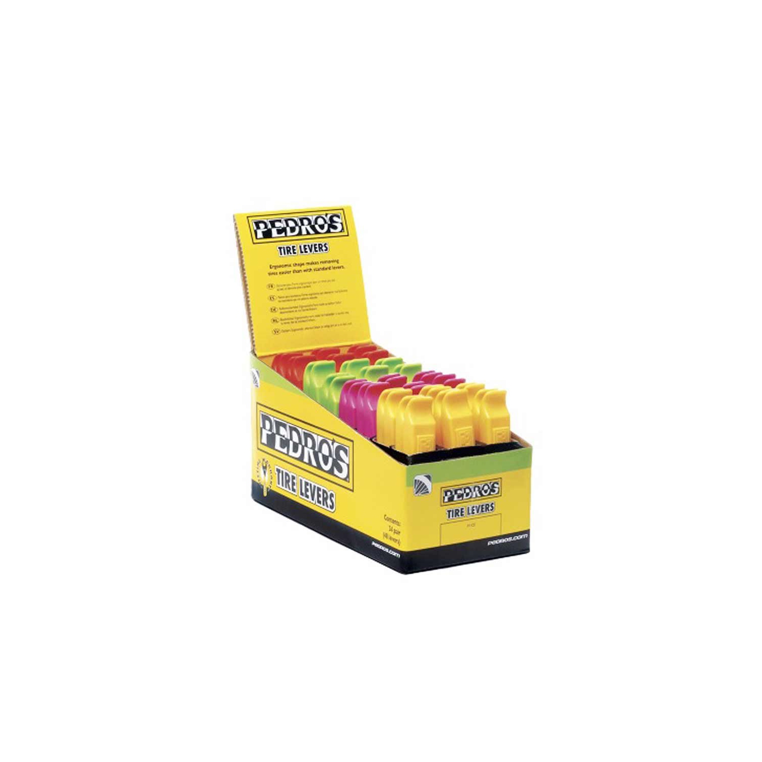 Pedro's, Tire lever, Pack of 24, Assorted colors