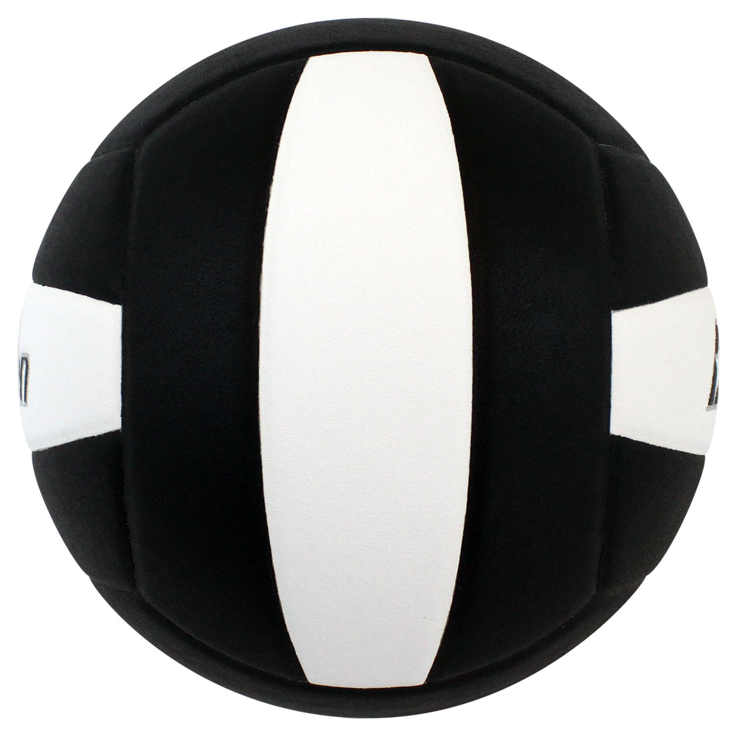 Baden LEXUM Ballon de Volley Intérieur en Microfibre - Balle de Jeu Officielle Approuvé par la NFHS, Noir/Blanc