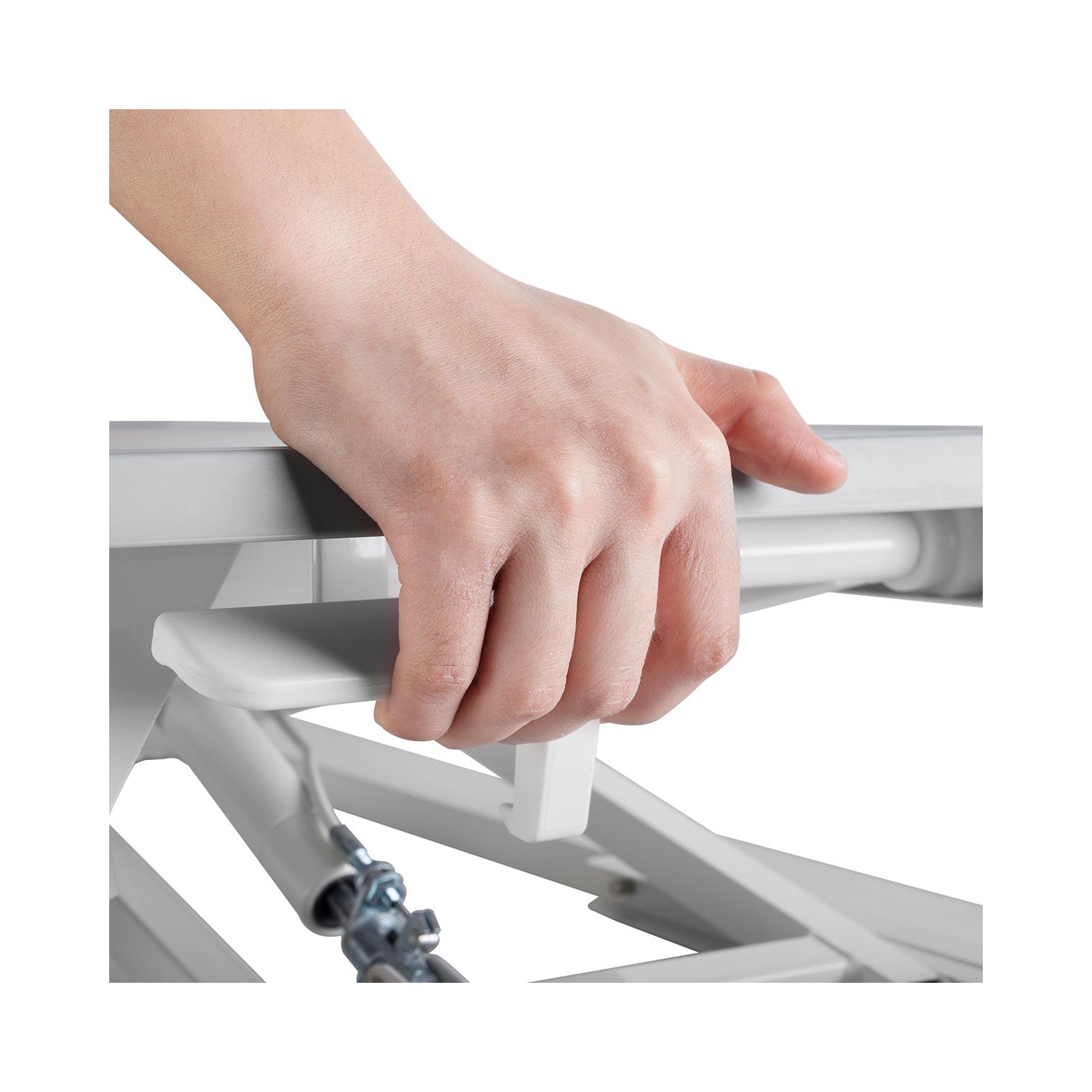 Boost Industries STS-DR31LW 31" Sit-to-Stand Desk Riser with Gas Spring Height Adjustment