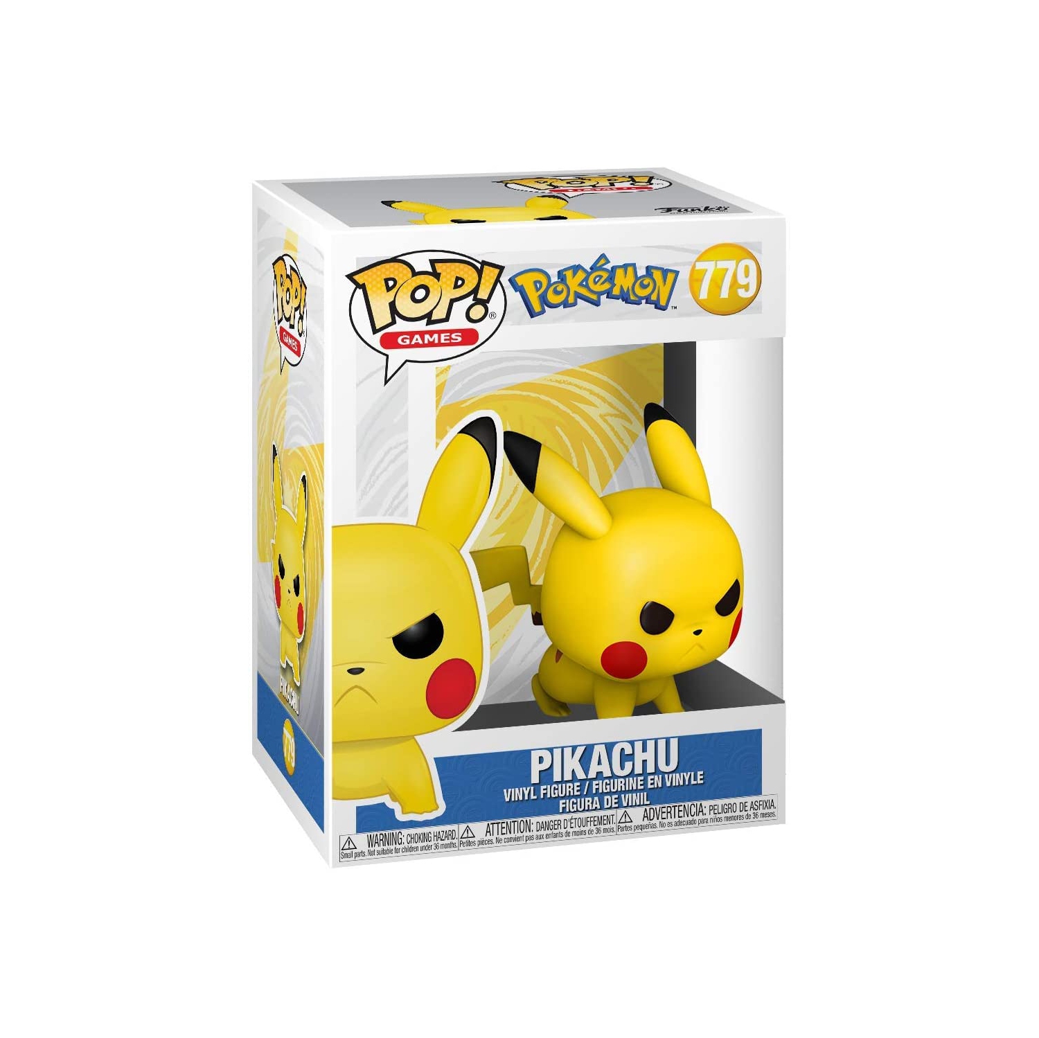 Pop Games Pokemon 3.75 Inch Action Figure - Pikachu #779
