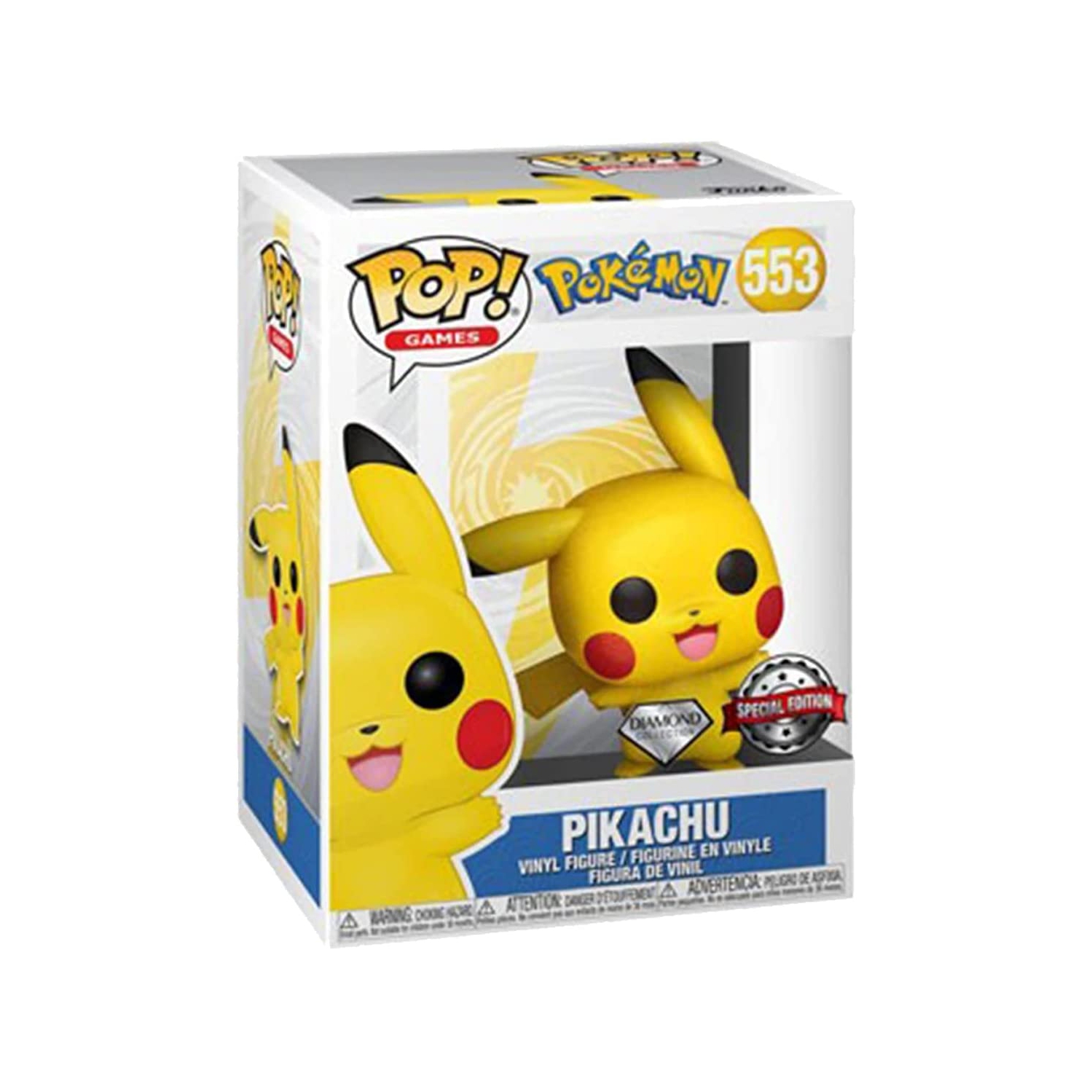 Figurine articulée Pokémon de 3,75&nbsp;po exclusive de Pop Games - Pikachu #553