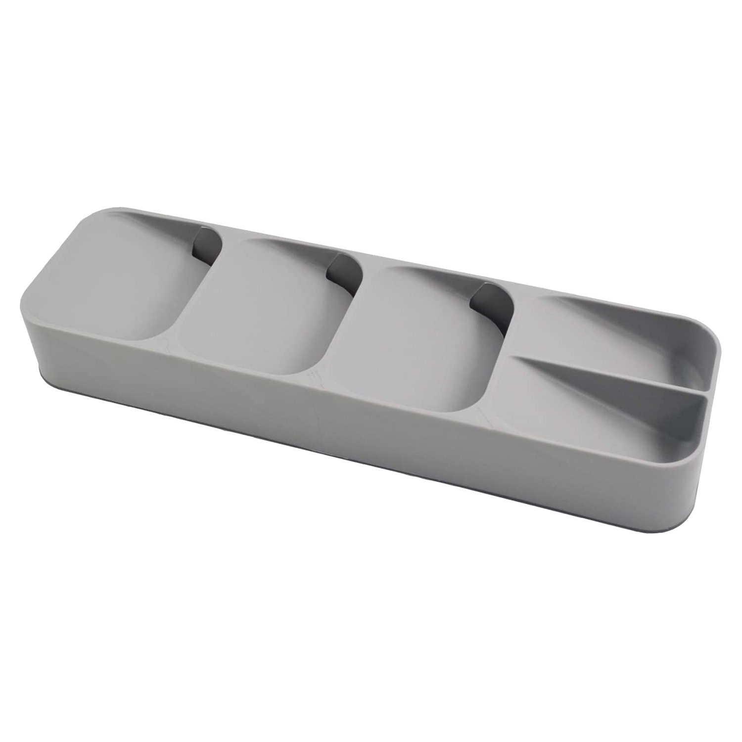 ISTAR Kitchen Drawer Organizer Tray for Cutlery Silverware Original Junk Drawer Organizer-Granite Knife and Fork Storage Box Kitchen Organizer