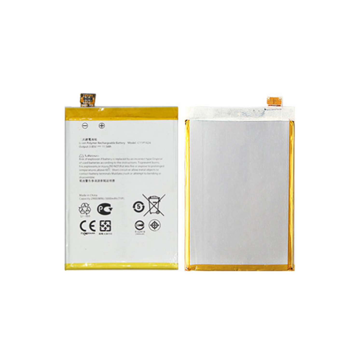 Replacement Battery-Compatible For Asus Zenfone 2 5.5" ZE551ML Z008D C11P1424