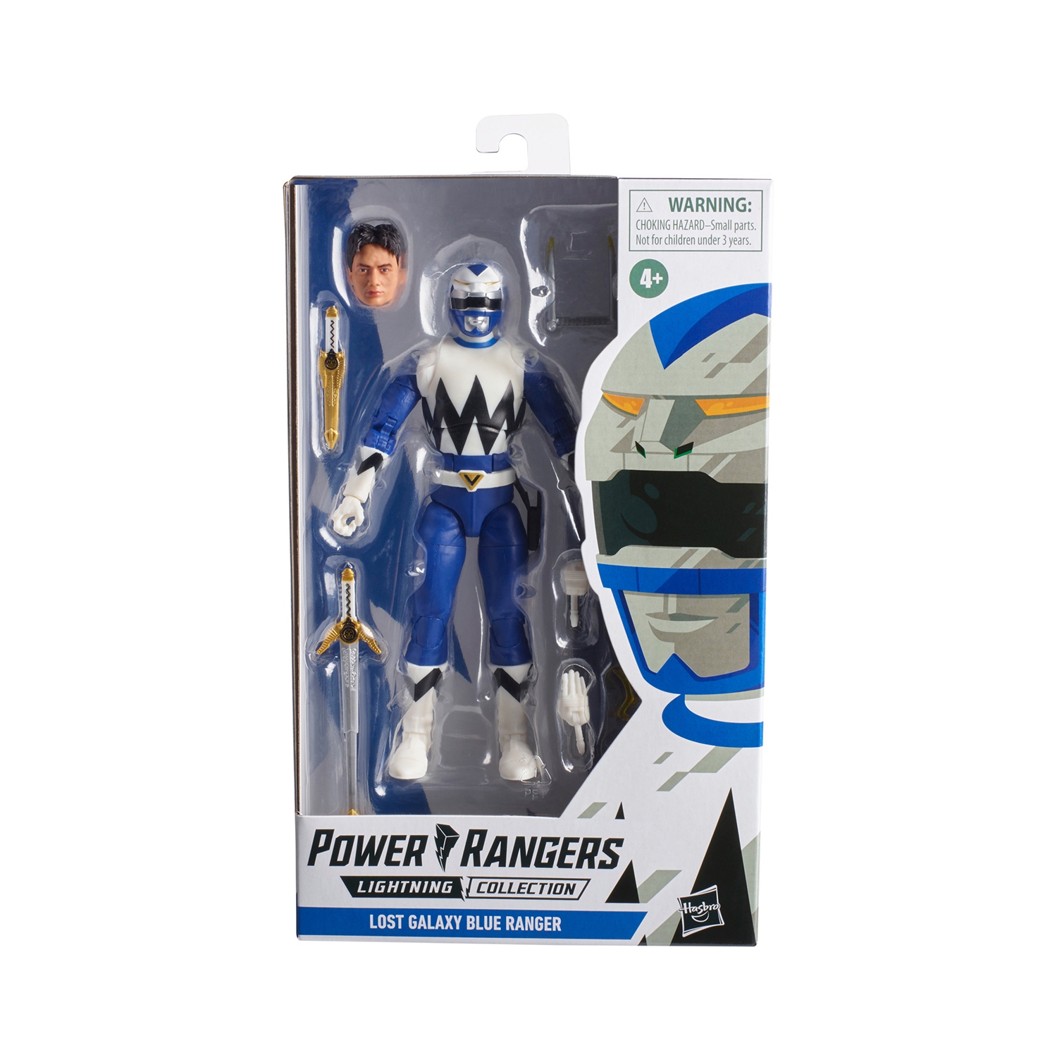 Power Rangers Lightning Collection 6 Inch Action Figure Wave 9 - Lost Galaxy Blue Ranger