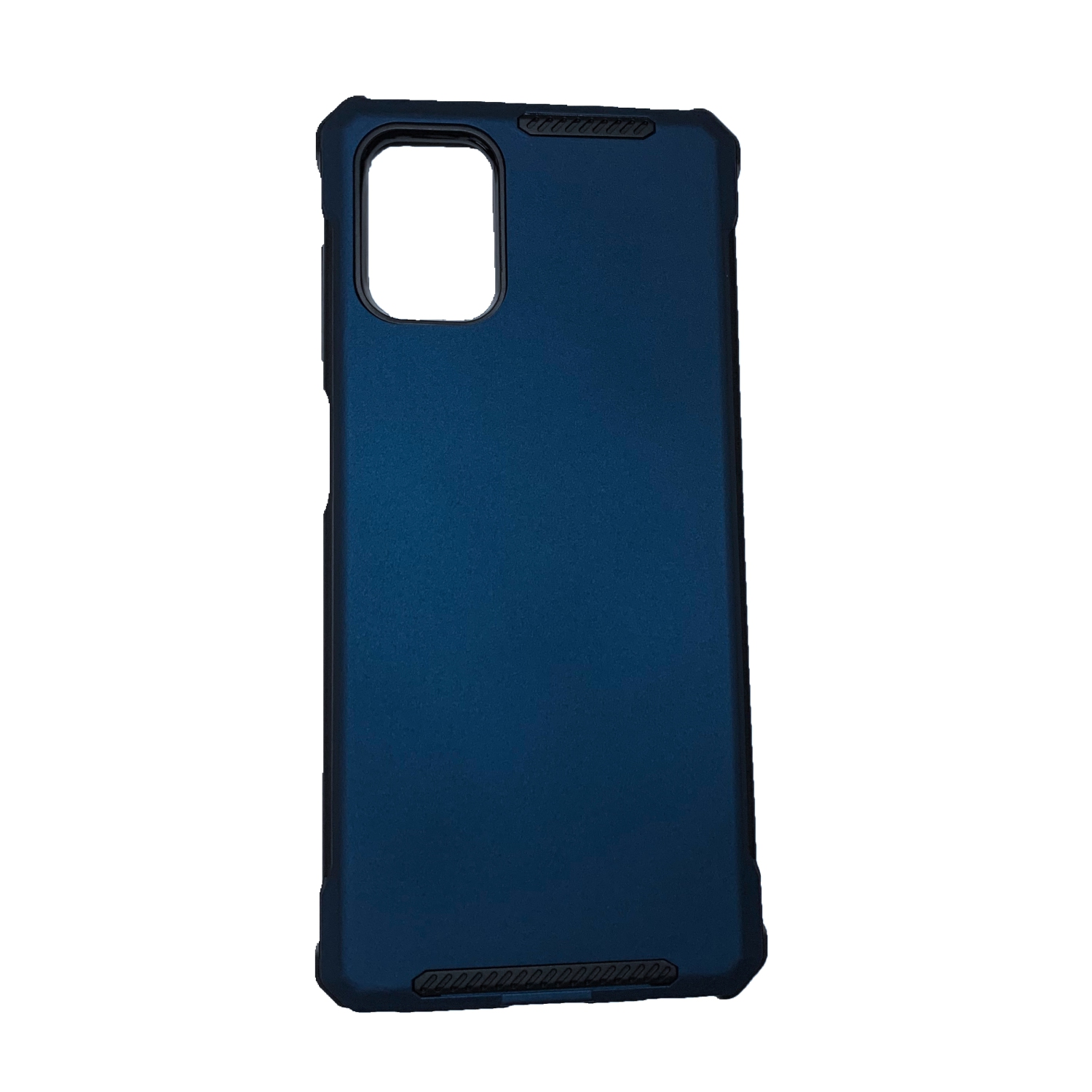 TopSave New Style Matte Polish PC & Edge Corner TPU Combine Armor Rugged Hard Case For Motorola Moto G Stylus(2021), Navy Blue