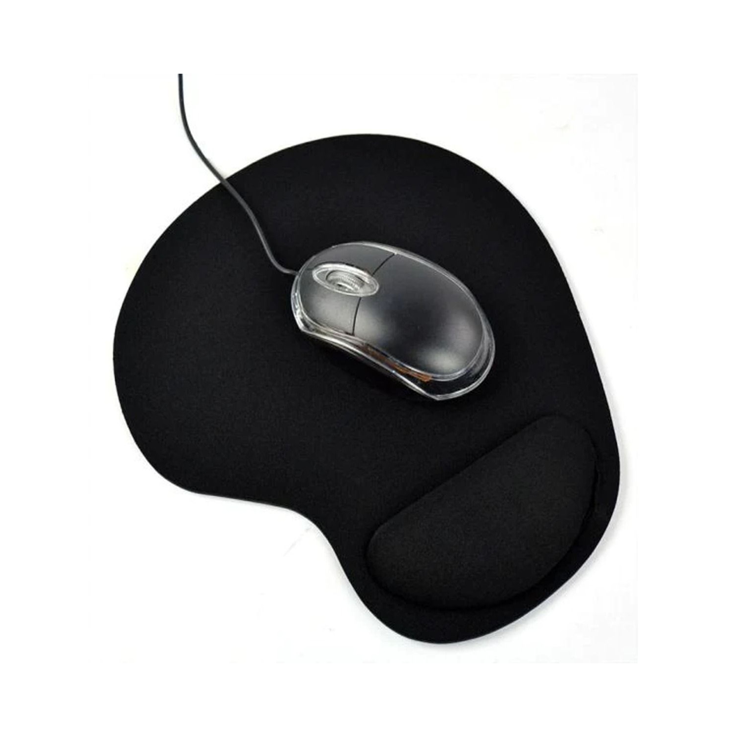 ISTAR Ergonomic Memory Foam Mouse Pad Wrist Rest Support Wrist Cushion Support – Lightweight Rest Mousepad for Mouse, Pain Relief, at Home or Work