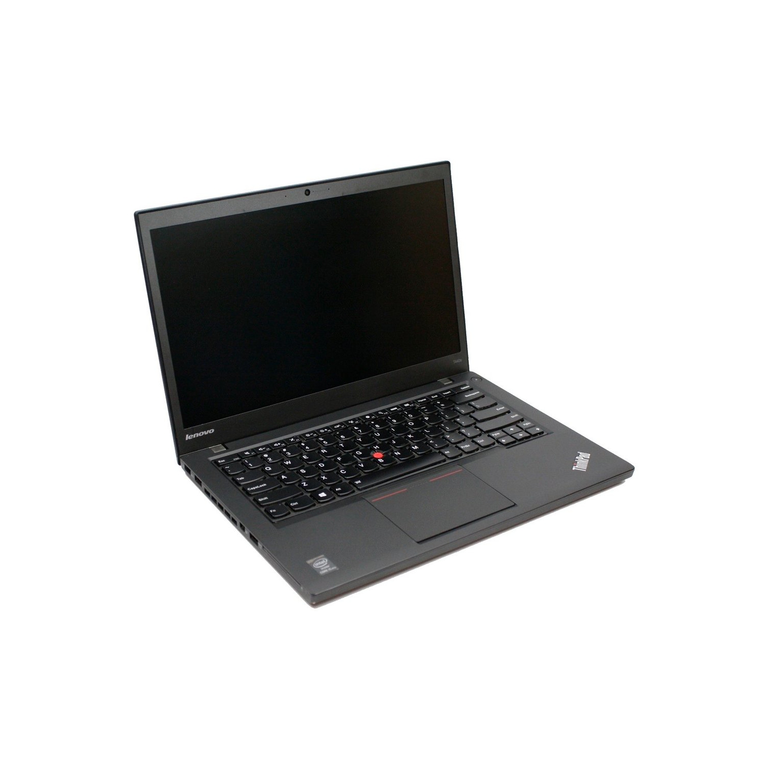 Ultrabook Lenovo ThinkPad T450 - Intel Core i5-5300U 2,30 GHz, 8 Go, SSD 180 Go, 14 pouces, webcam, Windows 10 Pro - Remis à neuf