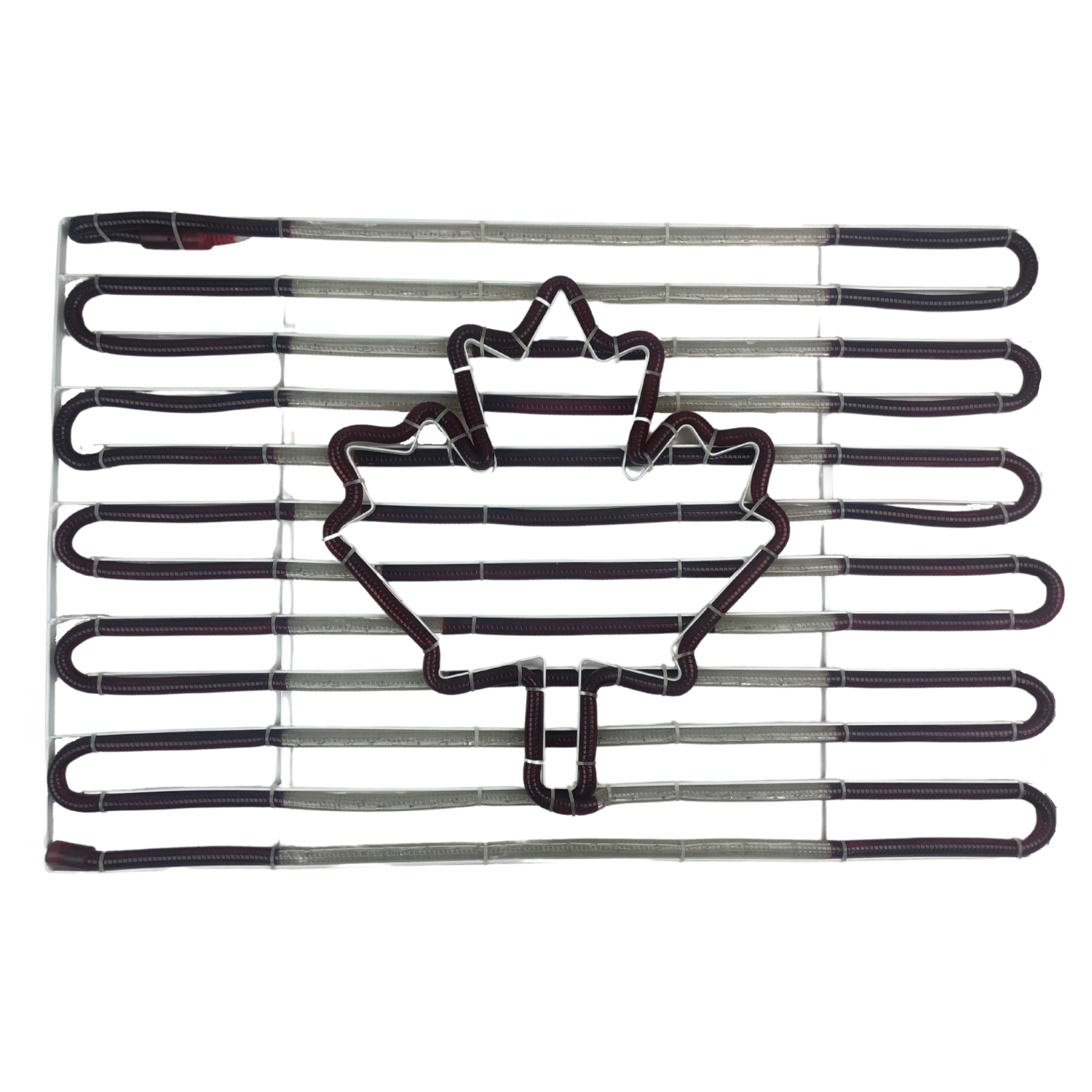 Flexilight Lighted Canadian Flag Patriotic Rope Light Motif 120V for Canada Day Remembrance Day Indoor Outdoor