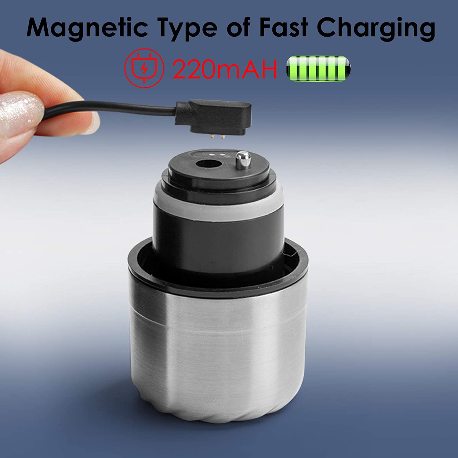 Purificateur d'eau UV2.0 & bouteille d'eau isotherme auto-nettoyante en acier inoxydable Transforme n'importe quelle source d'eau en eau potable