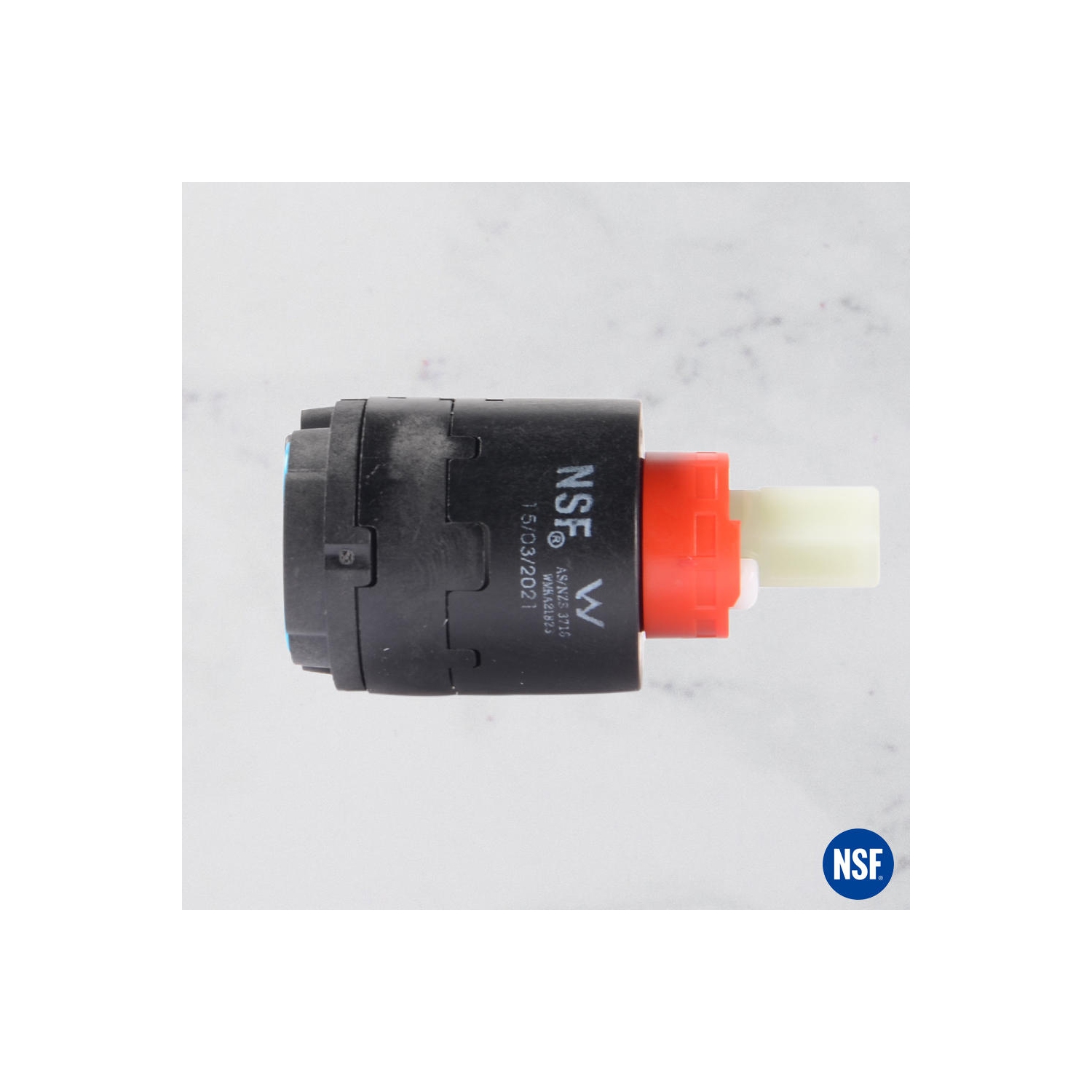 Ceramic Cartridge Durable Pressure Balance Faucet Valve 40mm NSF Certified - LIVINGbasics